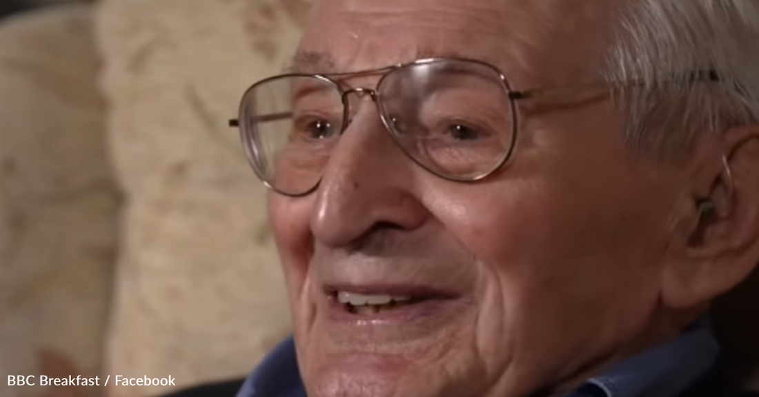 100-Year-Old Veteran Helps Children Learn To Read At Local Elementary School