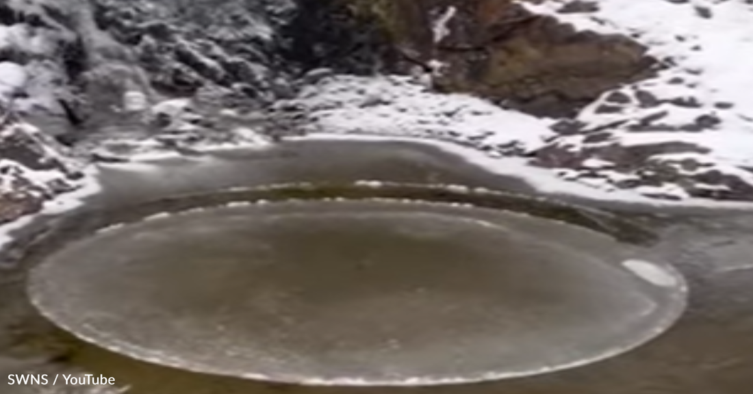 Hikers Find Rare Spinning Ice Disk In Scottish Highlands