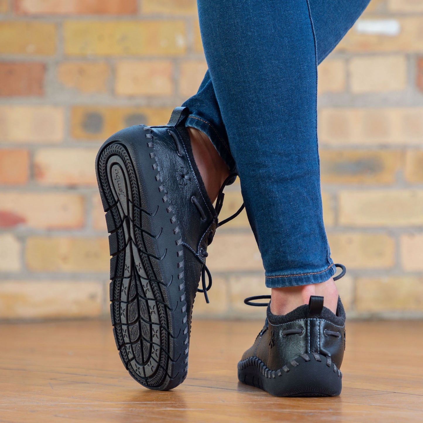 Jambu™ Mohave Eco Vegan Lace-Up Moccasin Booties