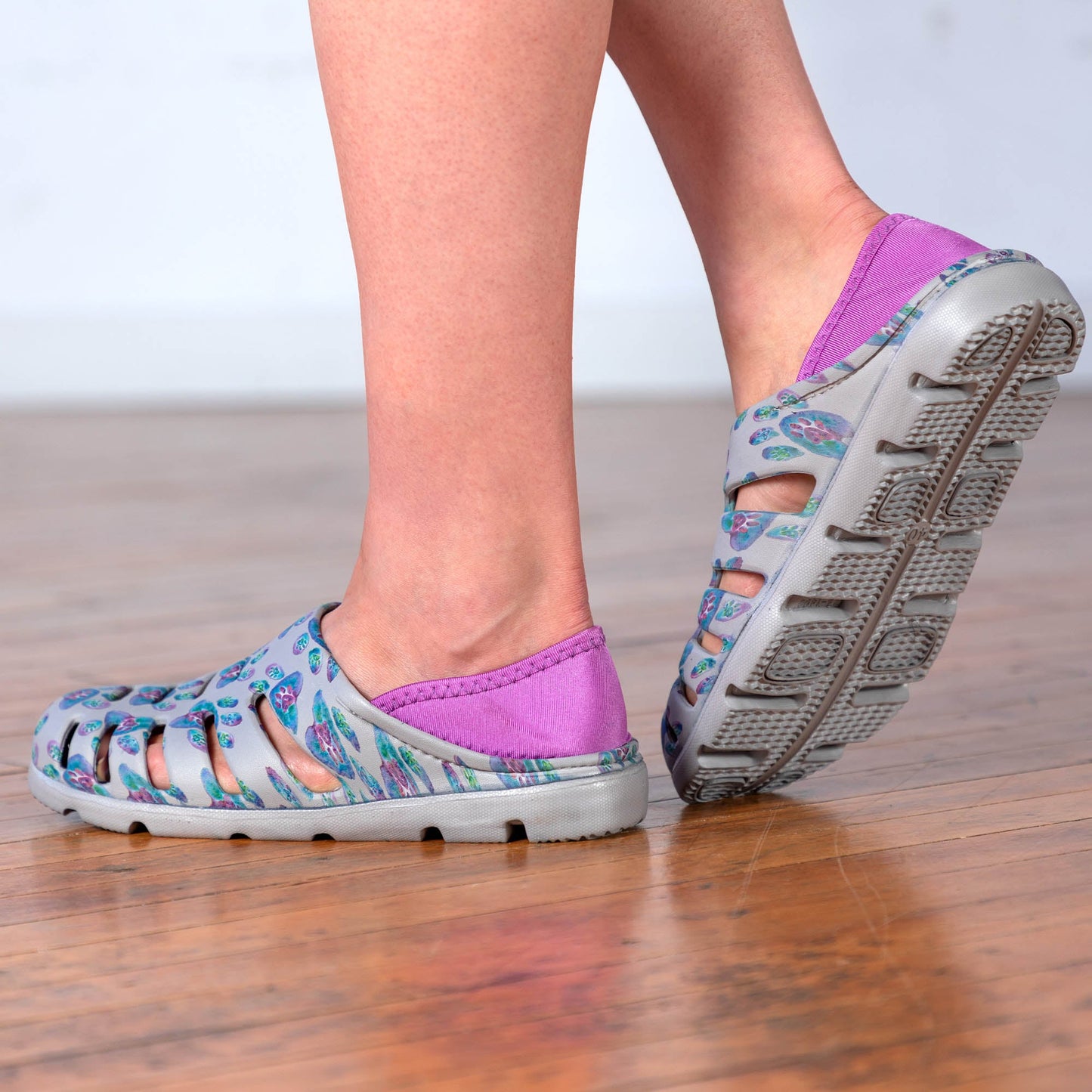 Ultralite™ Colorful Print Sport Slip-On Shoes