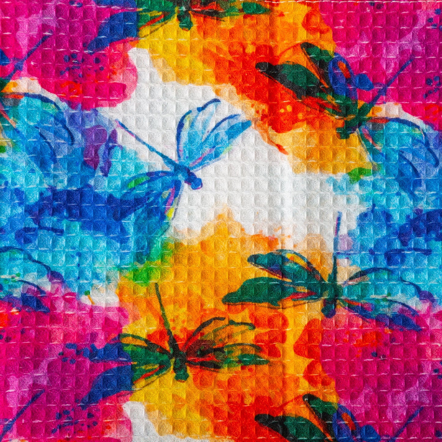 Watercolor Dragonfly Kitchen Towel - Set of 2