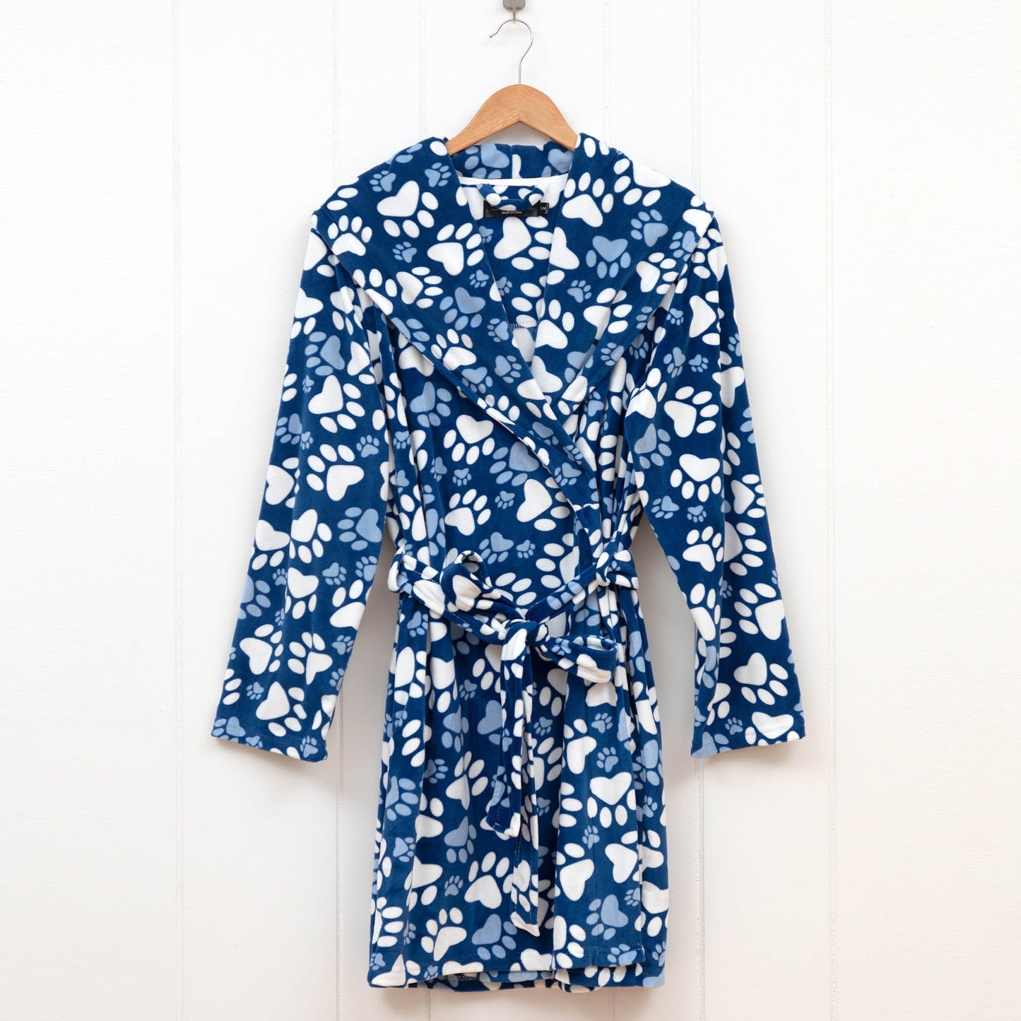 Super Cozy™ Paws & More Paws Bathrobe