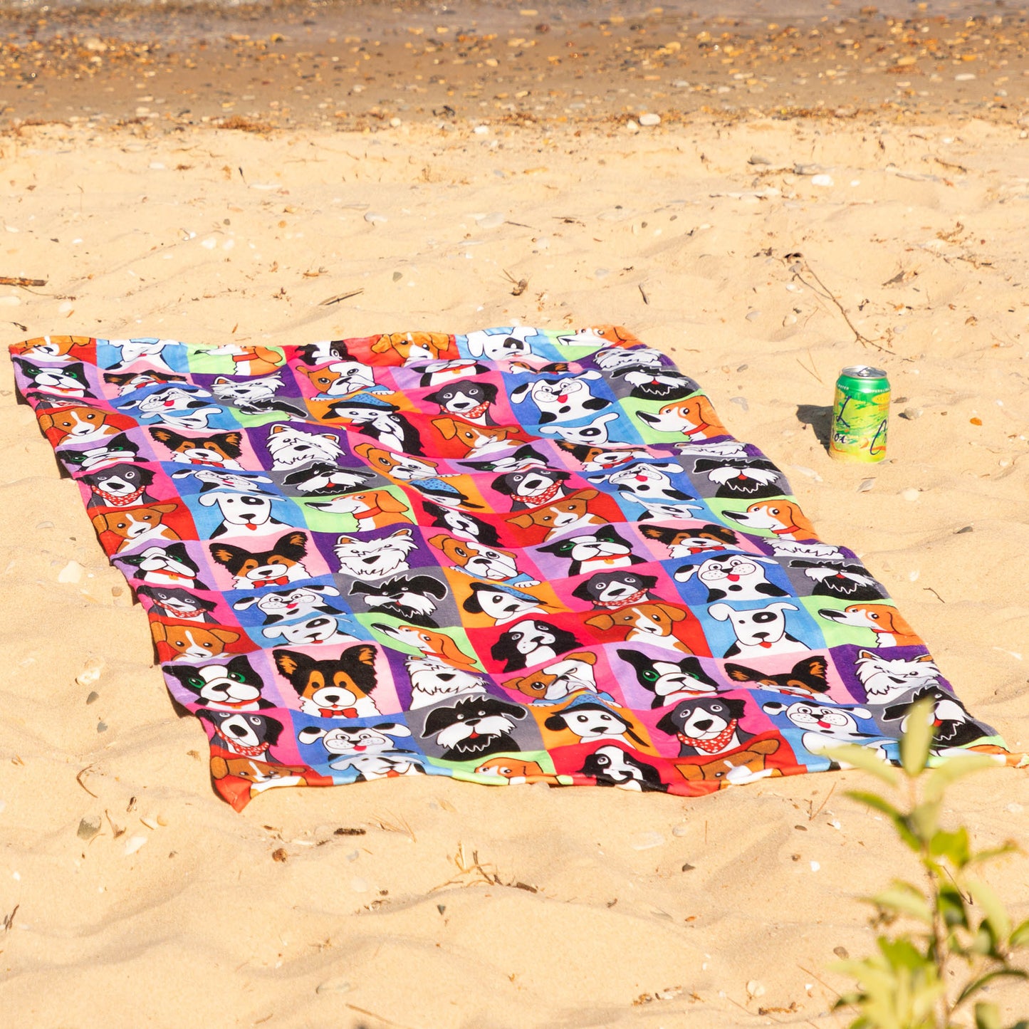 Paw Print Oversized Beach Towel