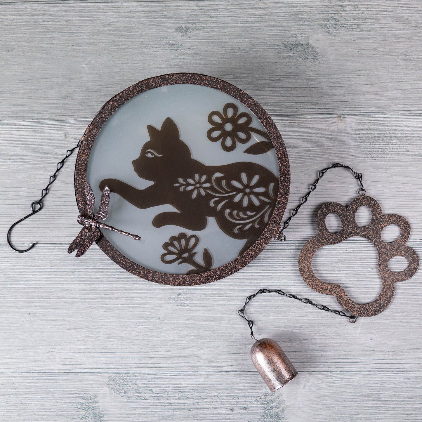 Playful Pets Solar Chime Bell