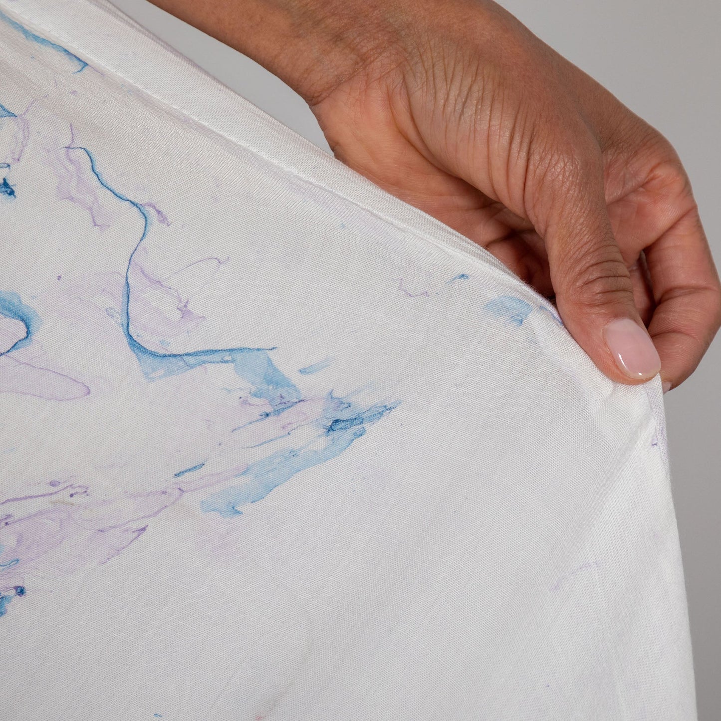 Marbleous Paw Print Hand Crafted Long Dress