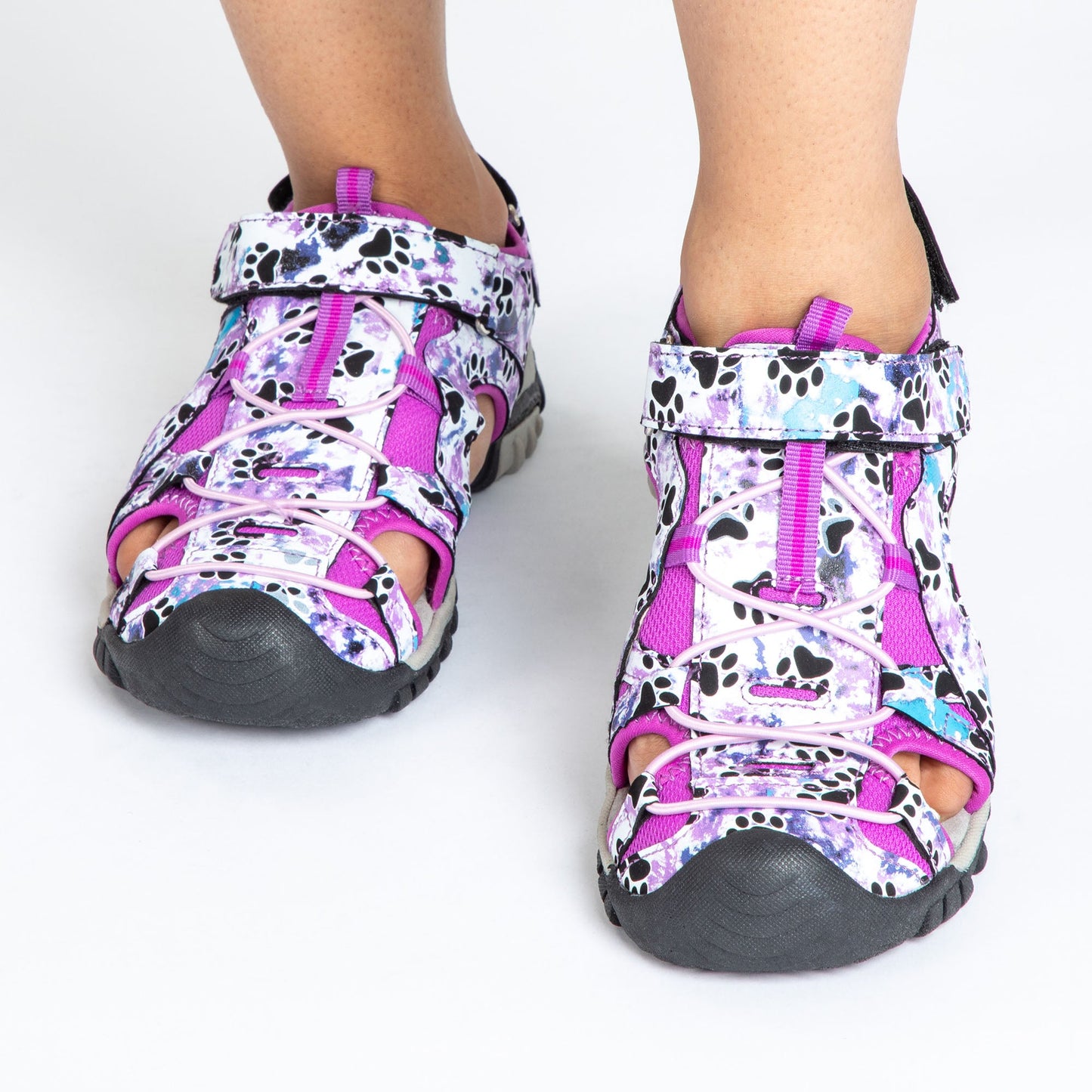 Walking Paws Adjustable Closed Toe Sport Sandals