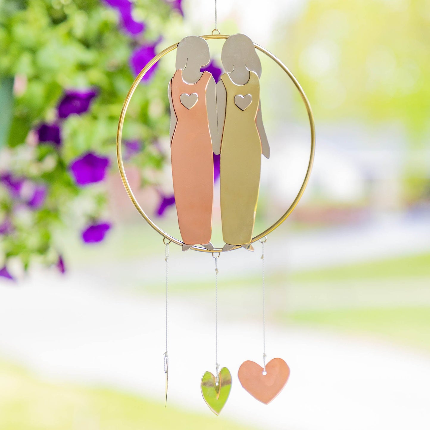 Bond Between Sisters Wind Chime