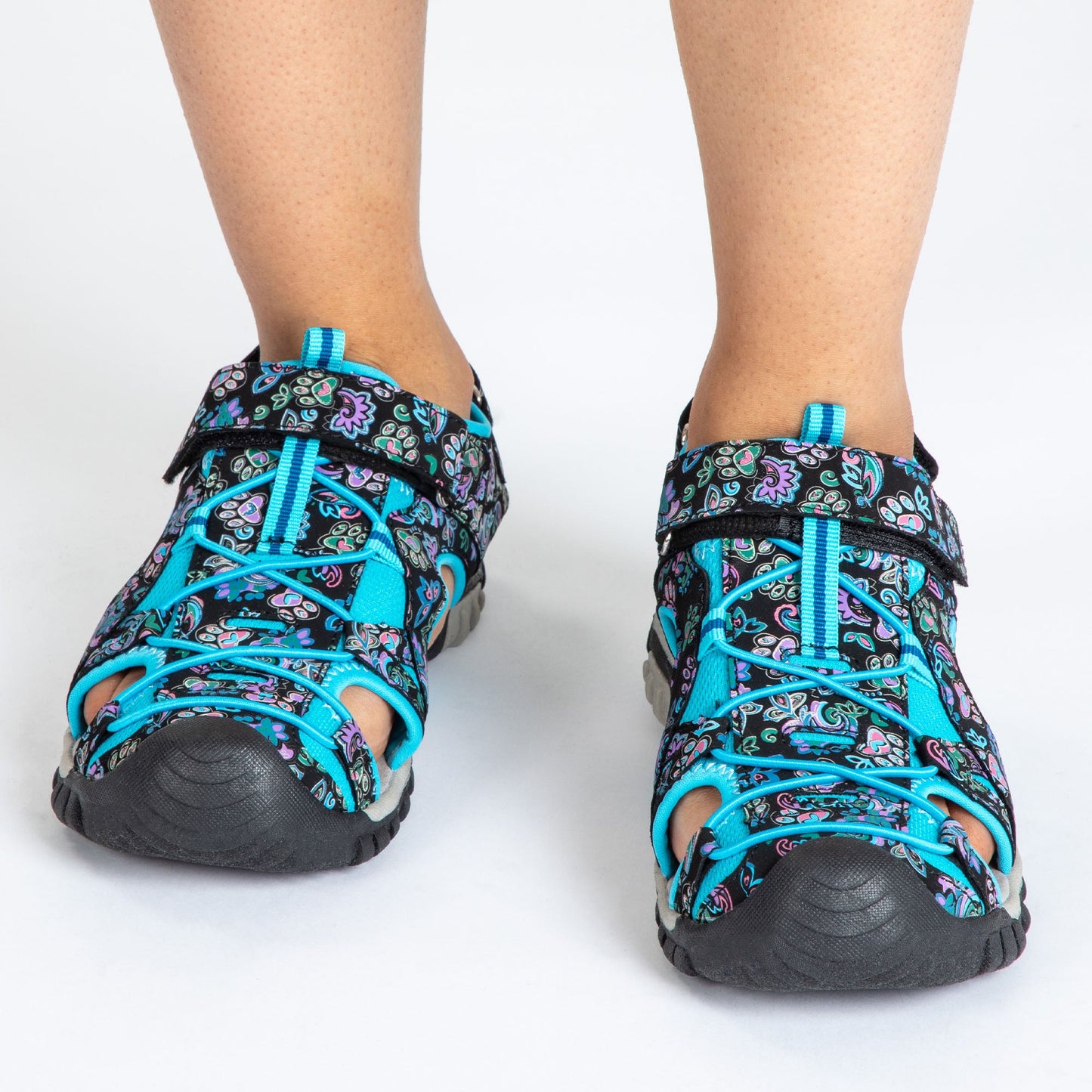 Walking Paws Adjustable Closed Toe Sport Sandals