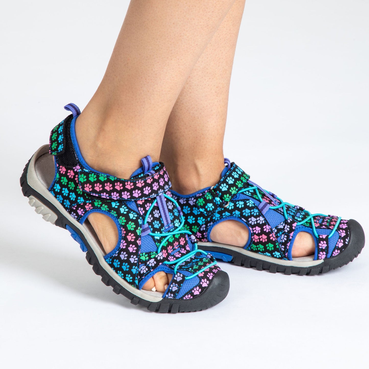 Walking Paws Adjustable Closed Toe Sport Sandals