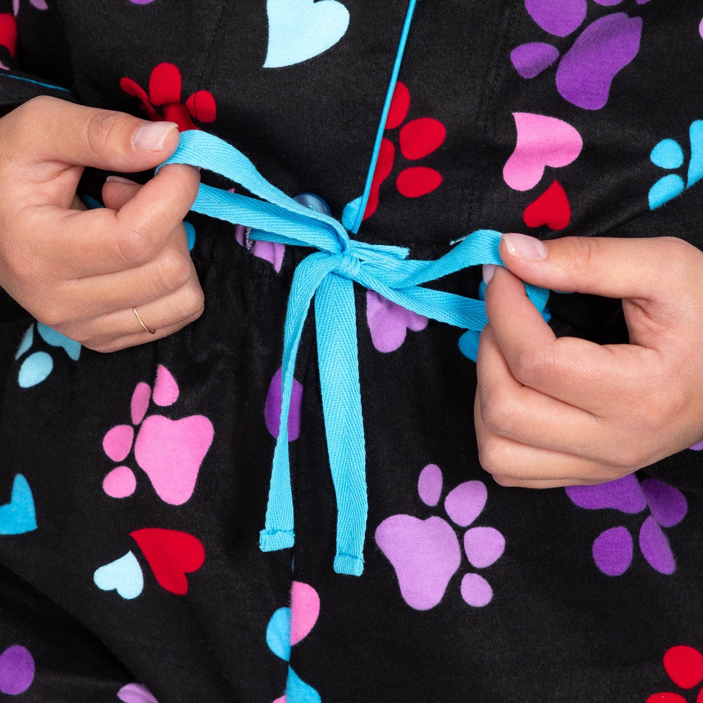 Loving Paws Flannel Pajama Set