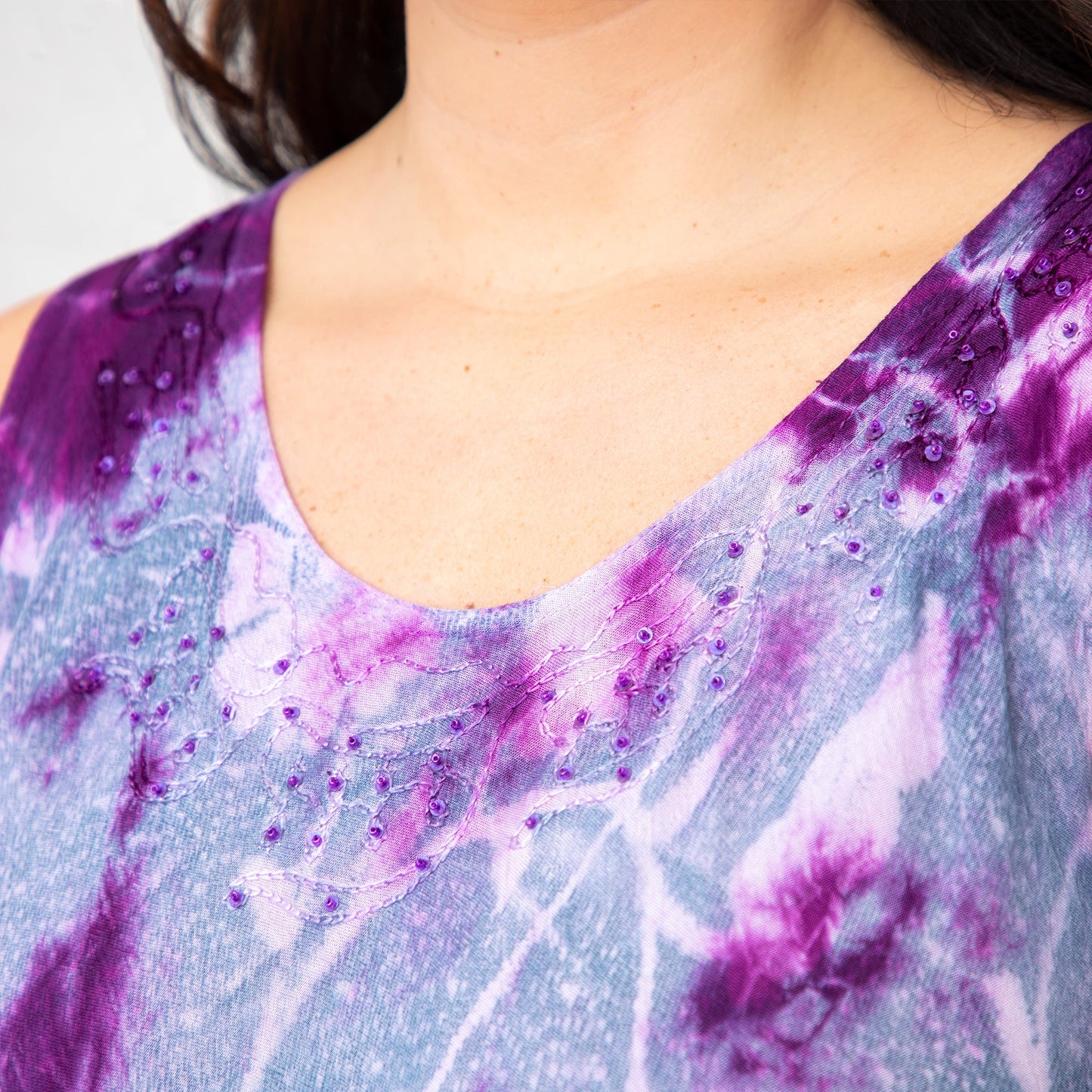 Butterflies & Blooms Long Dress | Fair Trade