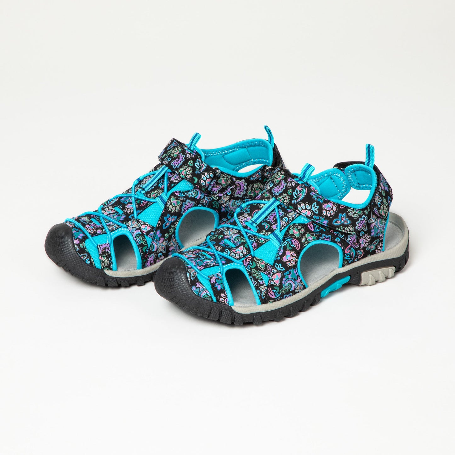 Walking Paws Adjustable Closed Toe Sport Sandals