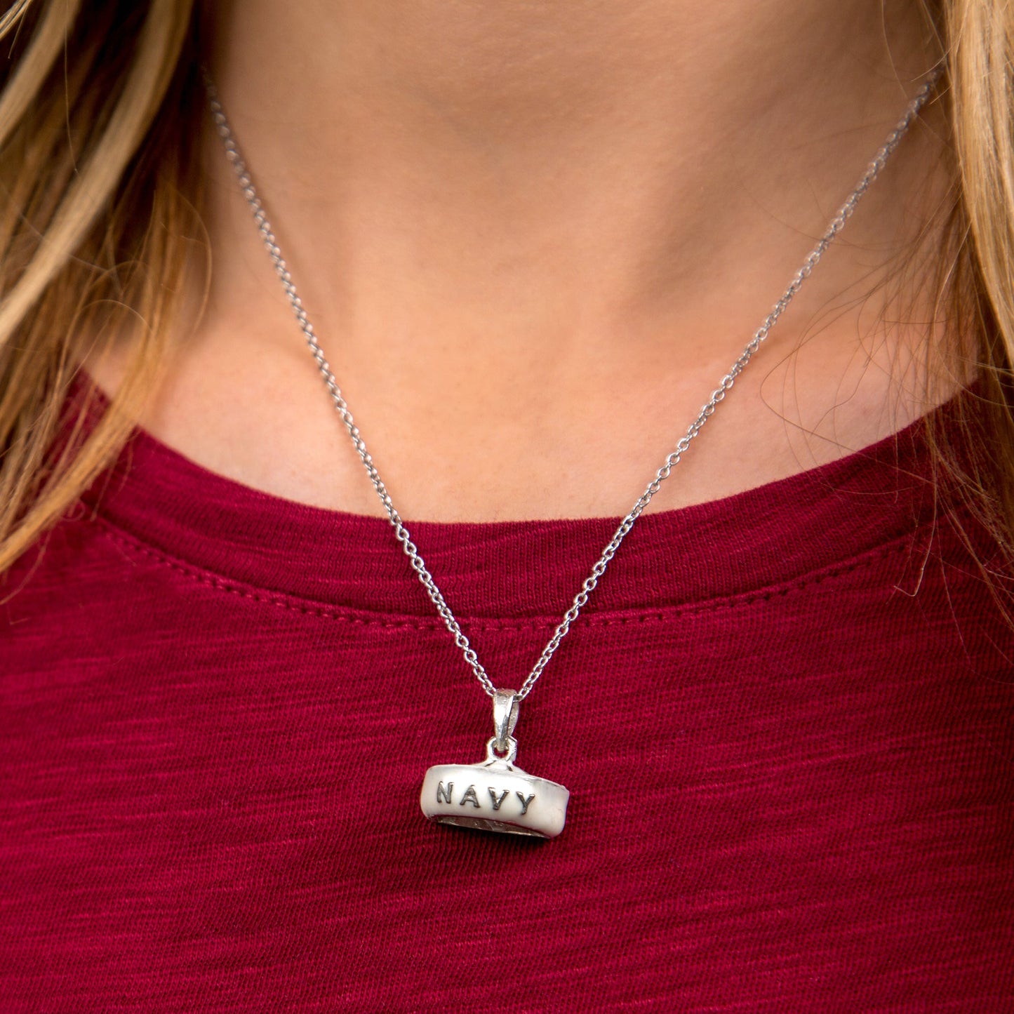 Military Hat Necklace