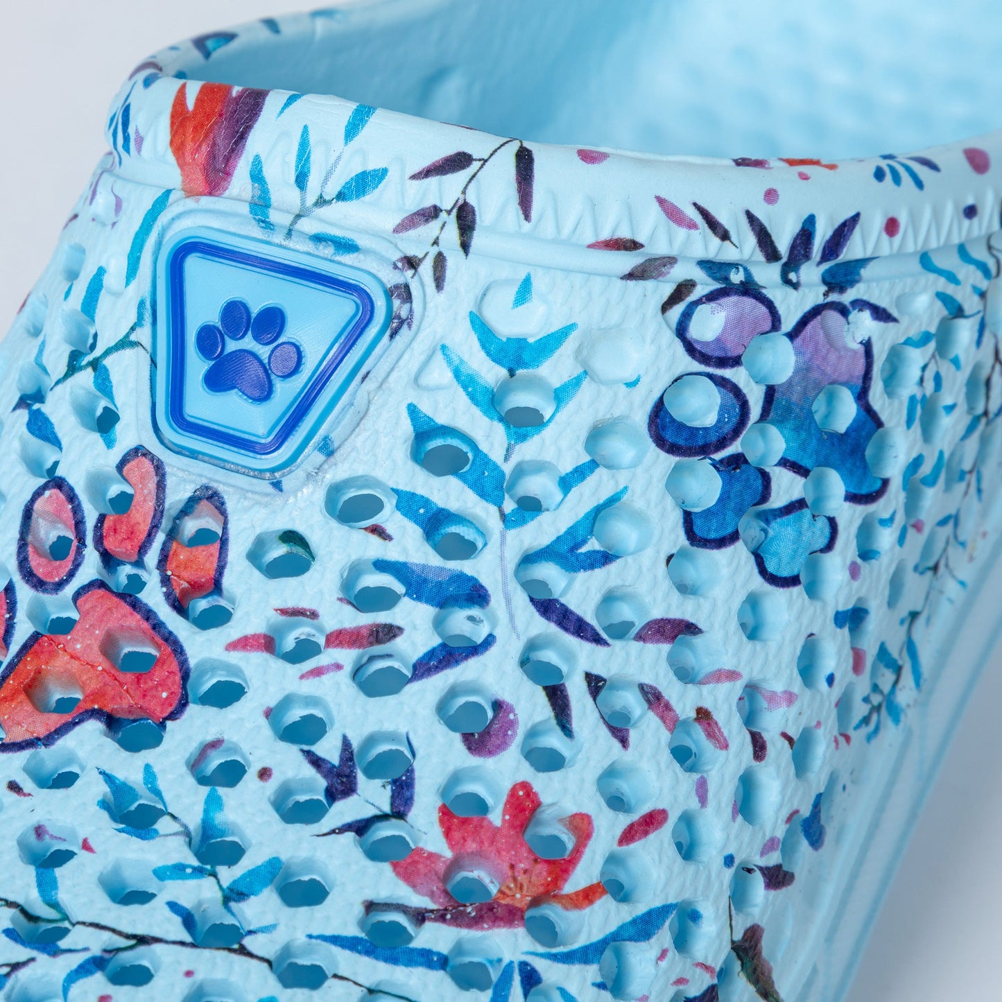 Rainbow Paw Slip-On Clogs