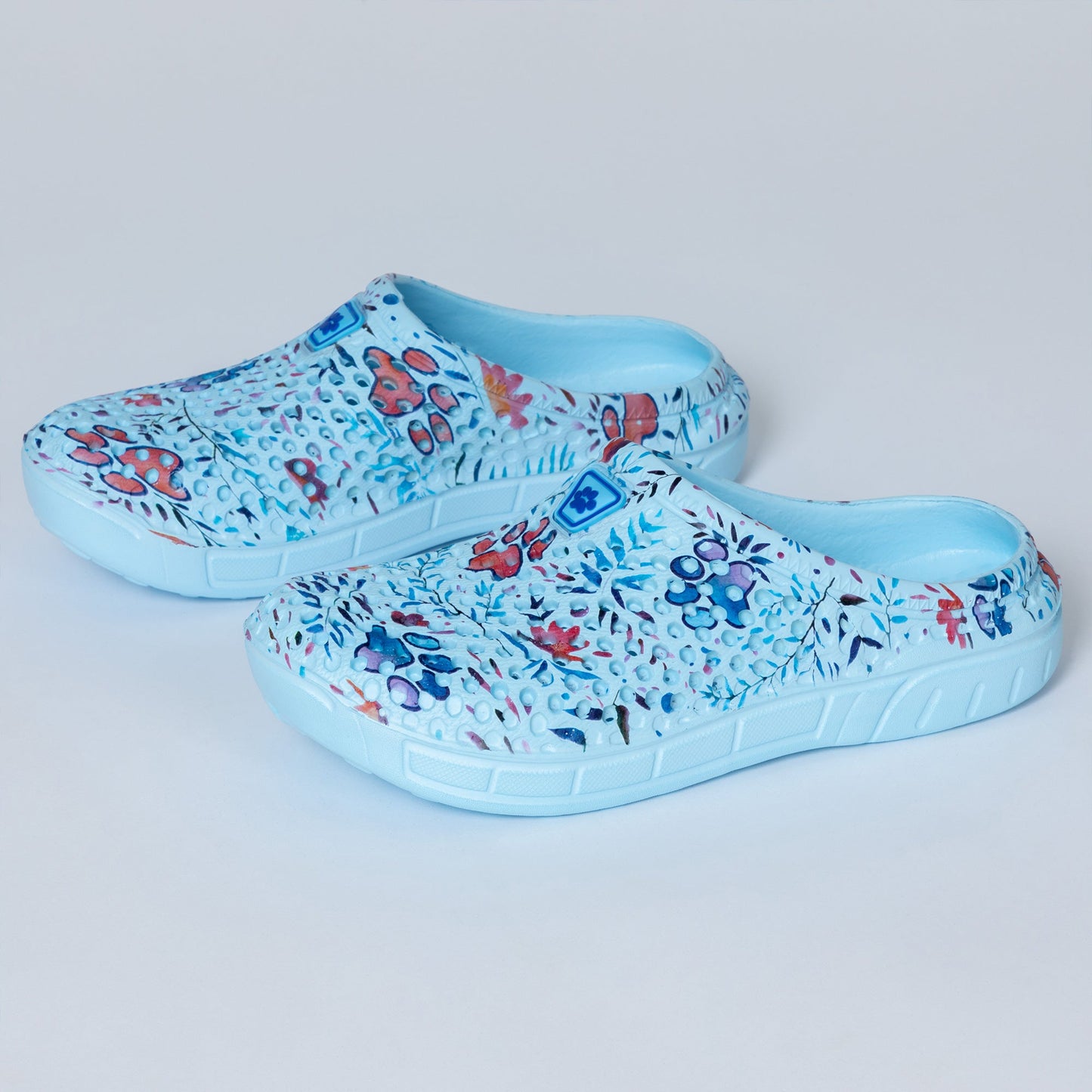 Rainbow Paw Slip-On Clogs