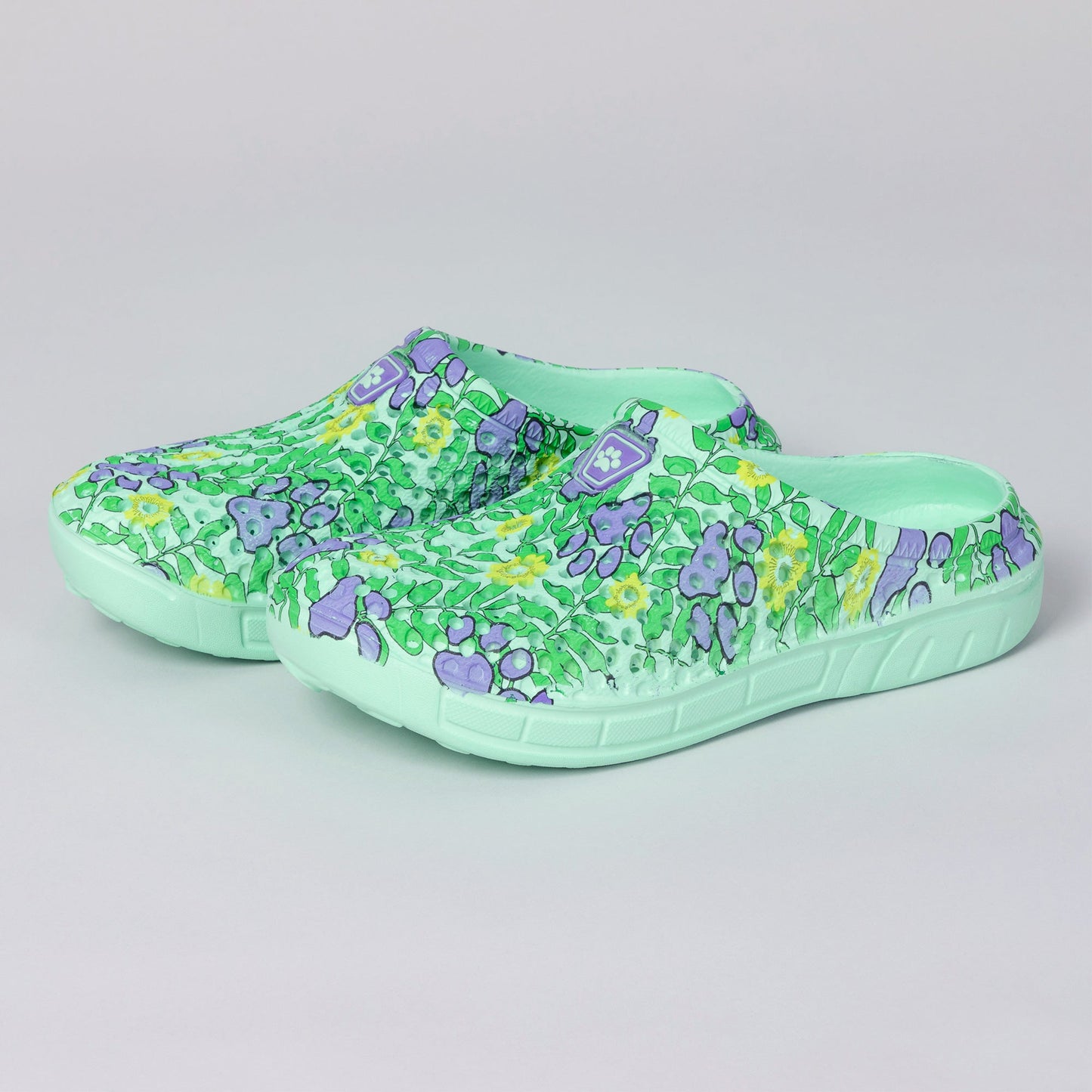 Rainbow Paw Slip-On Clogs