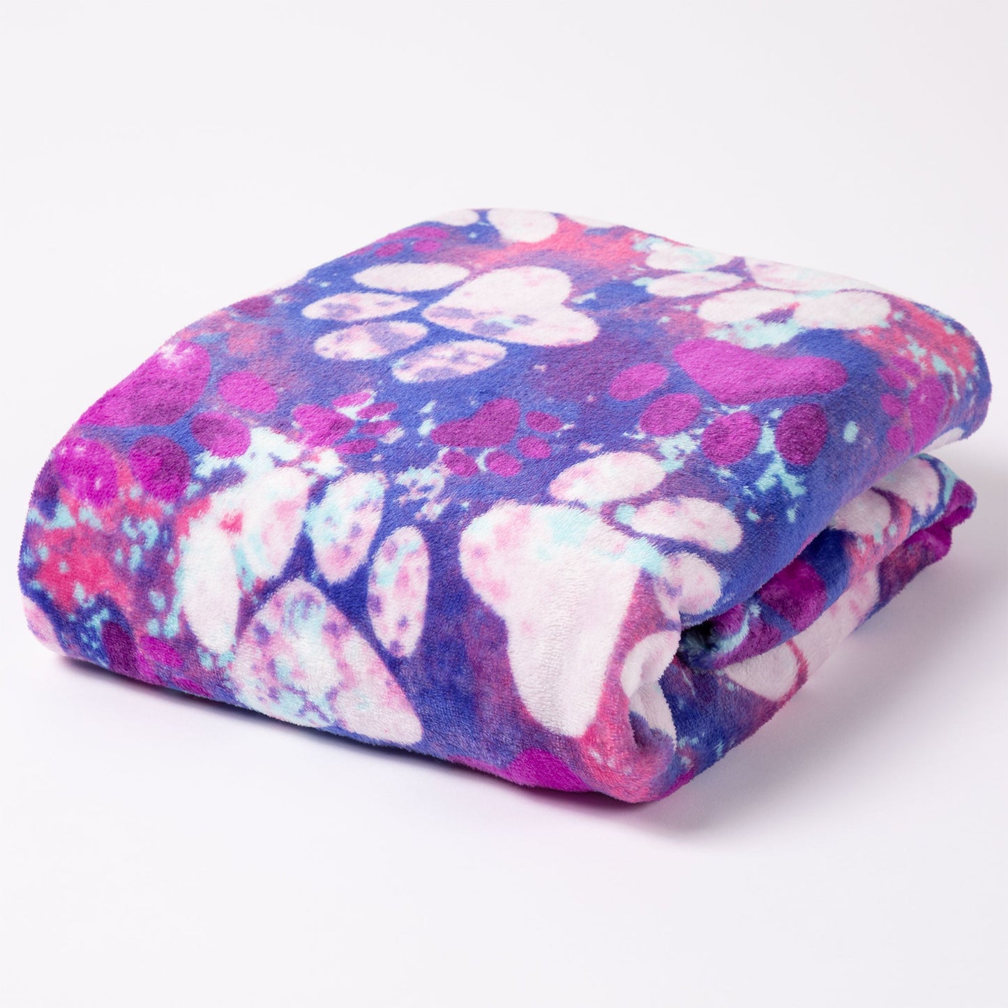 Super Cozy™ Paw Print Travel Blanket