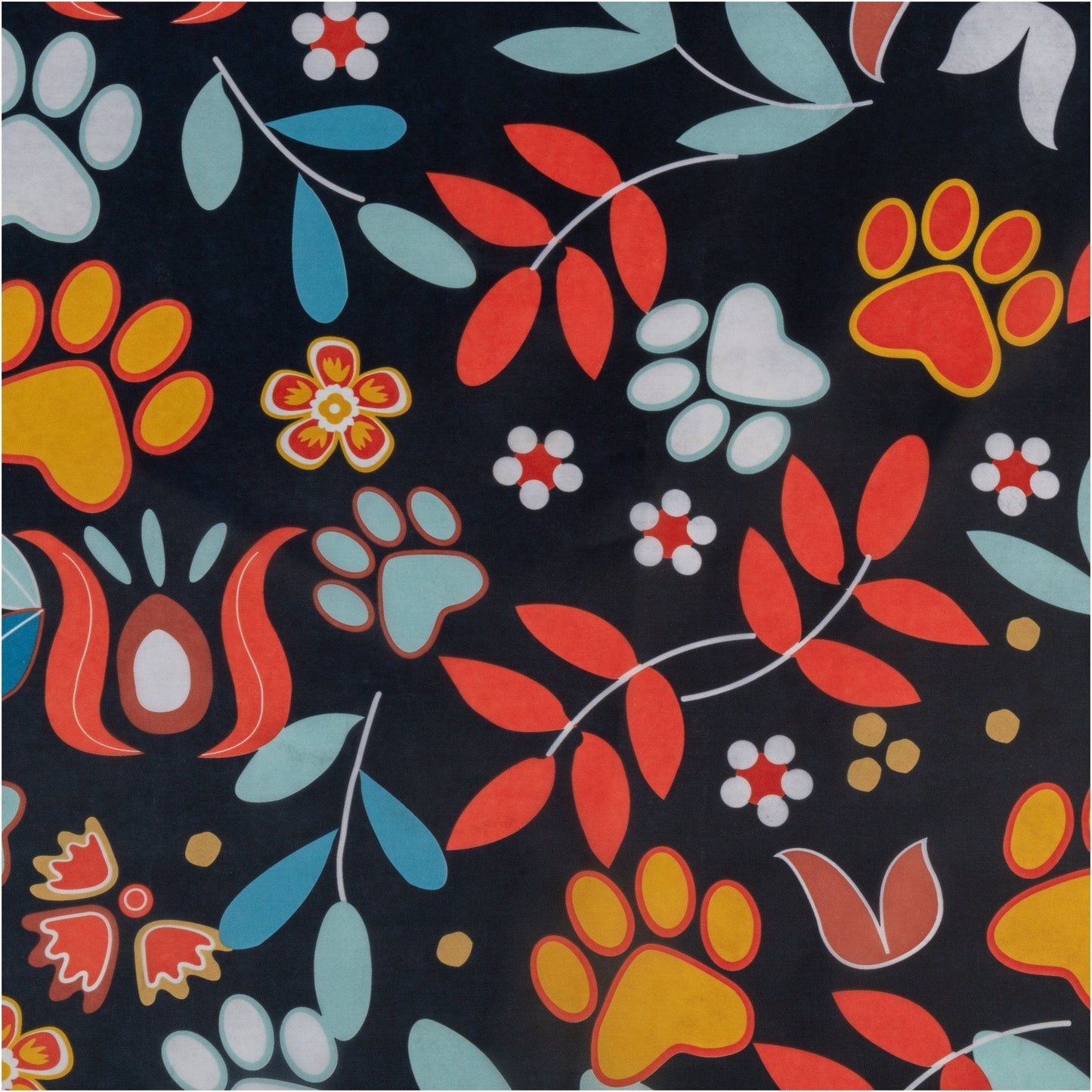 Pawsitively Pretty Shower Curtain with 12 Hooks