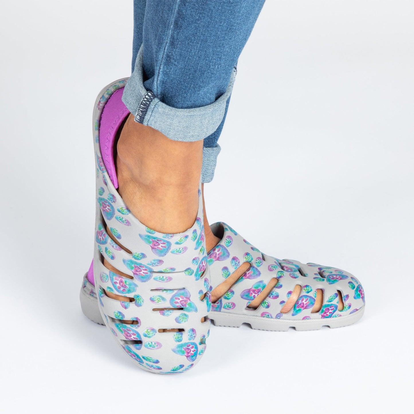 Ultralite™ Colorful Print Sport Slip-On Shoes