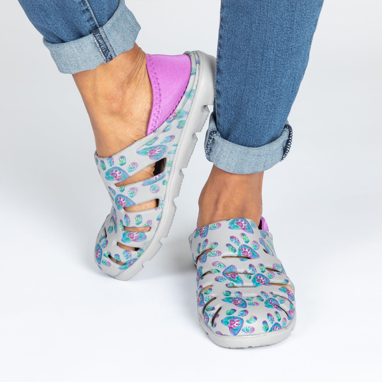 Ultralite™ Colorful Print Sport Slip-On Shoes