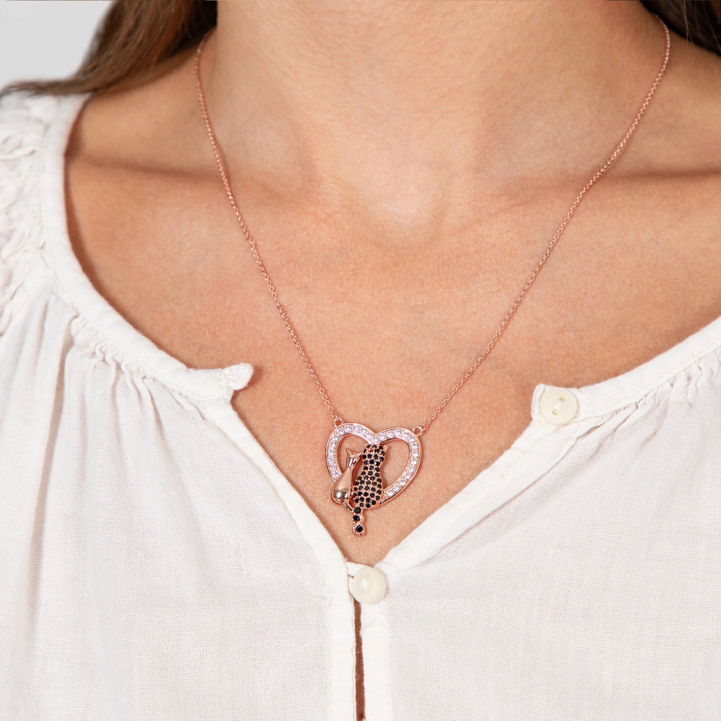 Waiting For You Paw Necklace