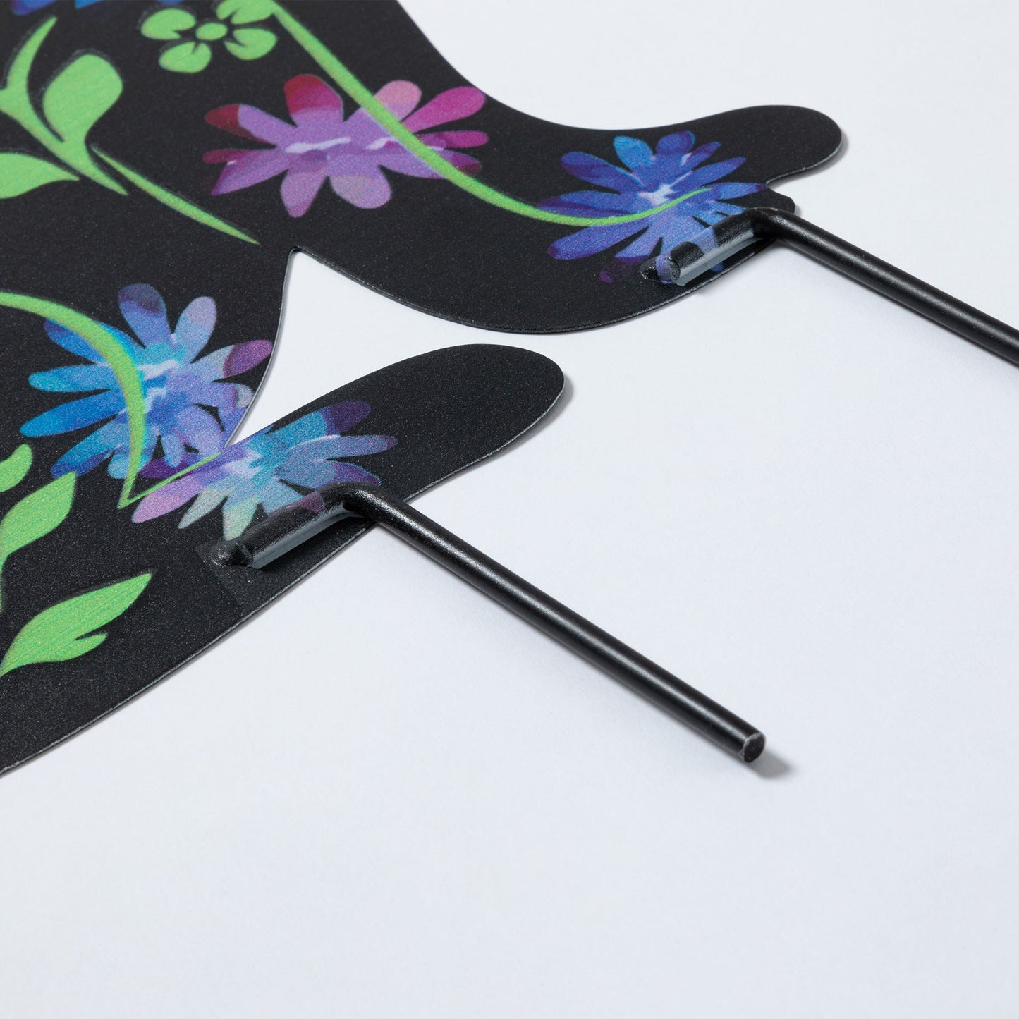 Forever Love Silhouette Garden Stake