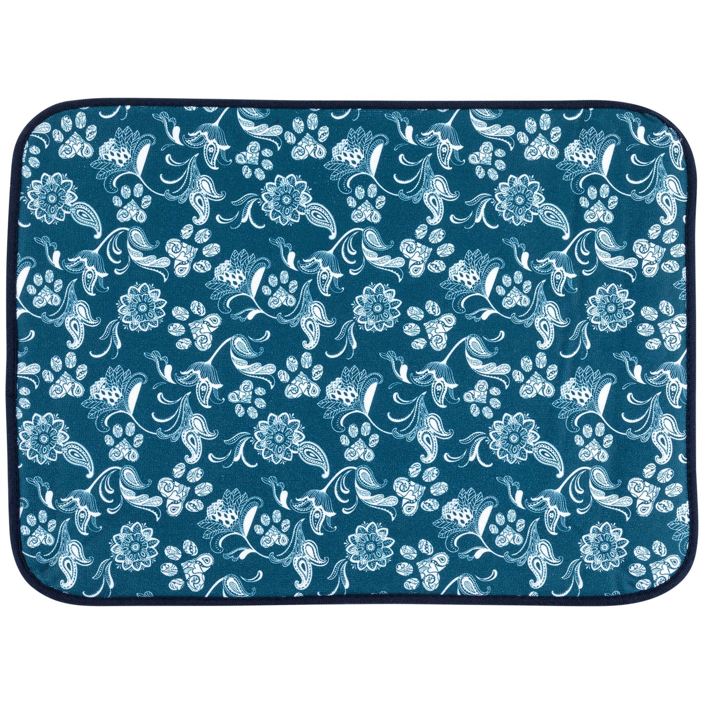 Paisley Paws Absorbent Dish Drying Mat