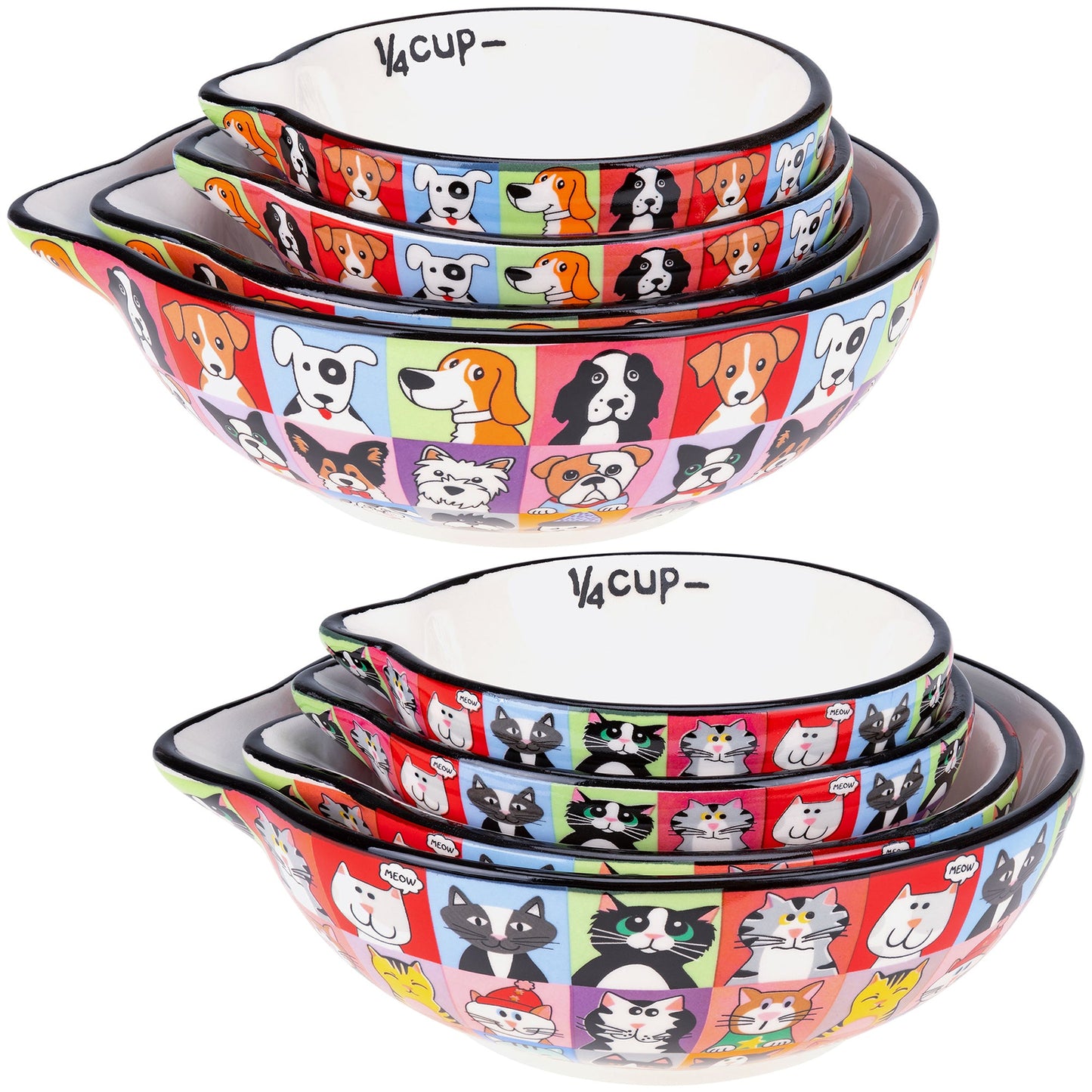 Pet Portrait Kitchen Measuring Tools