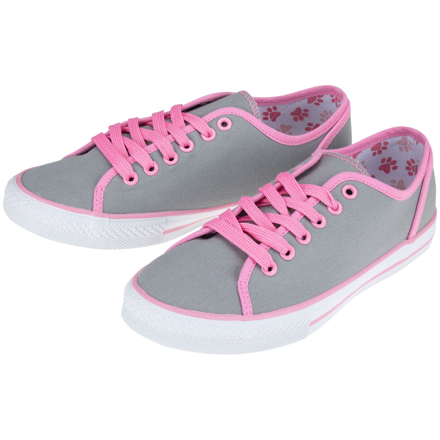 Women's Paw Print Low Top Shoes