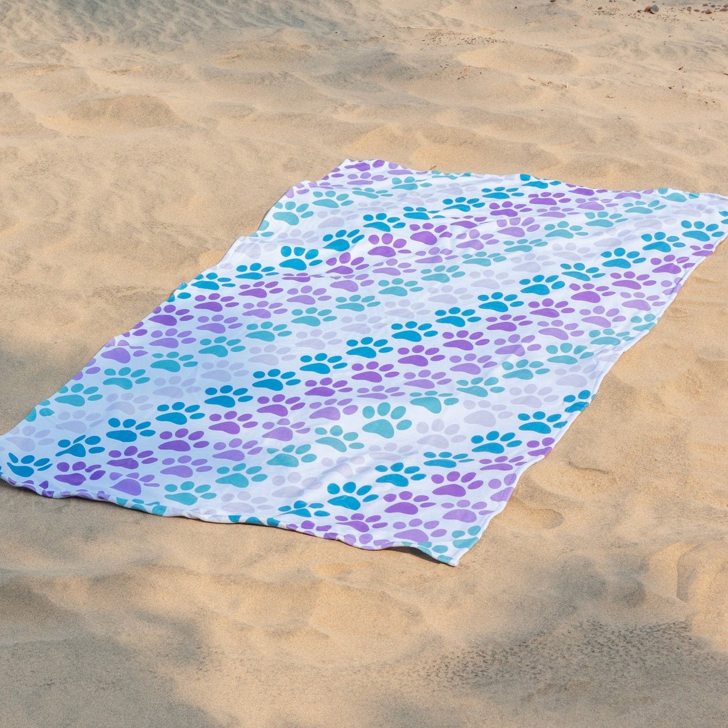 Paw Print Oversized Beach Towel