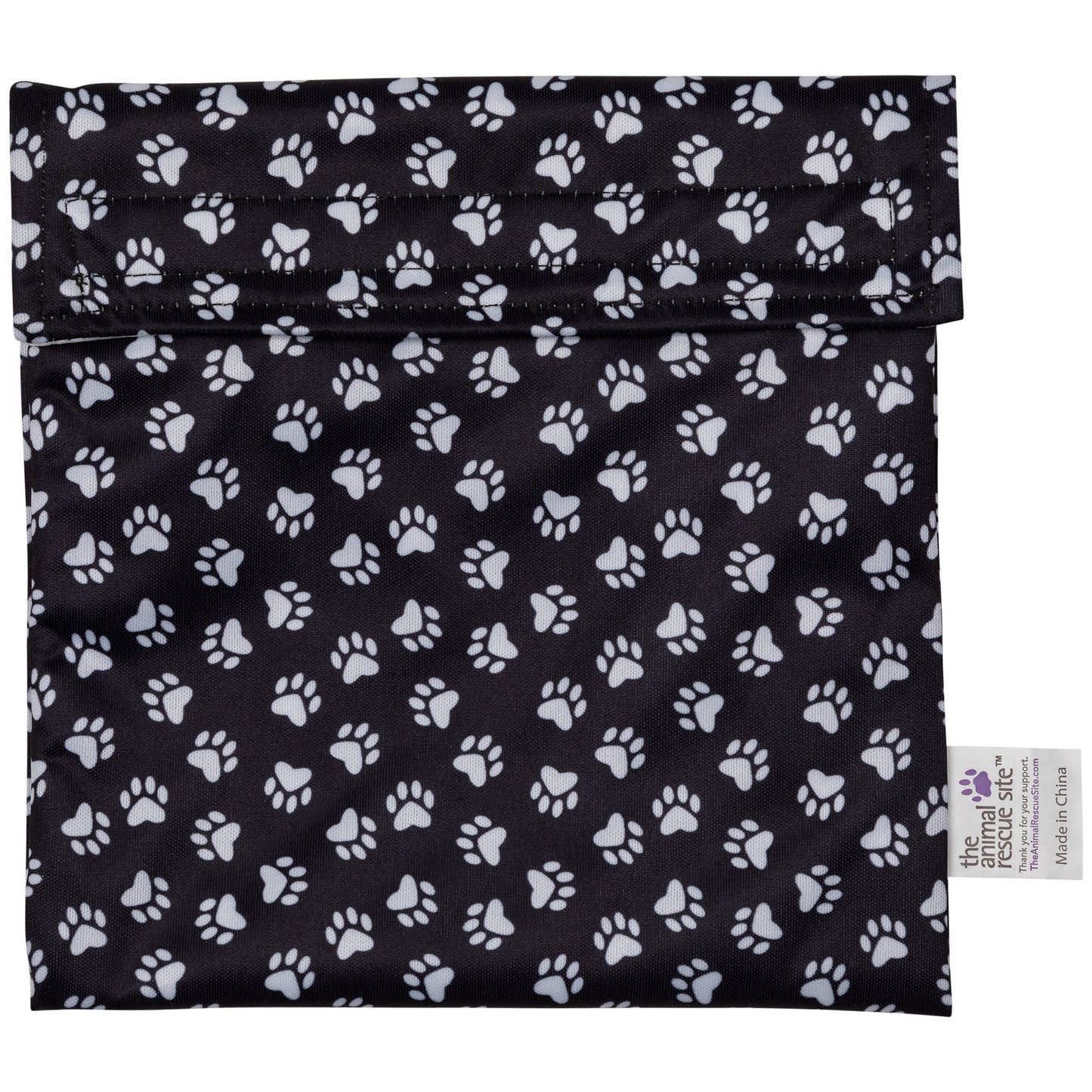 Paw Print Reusable Snack Pouch - Set of 2