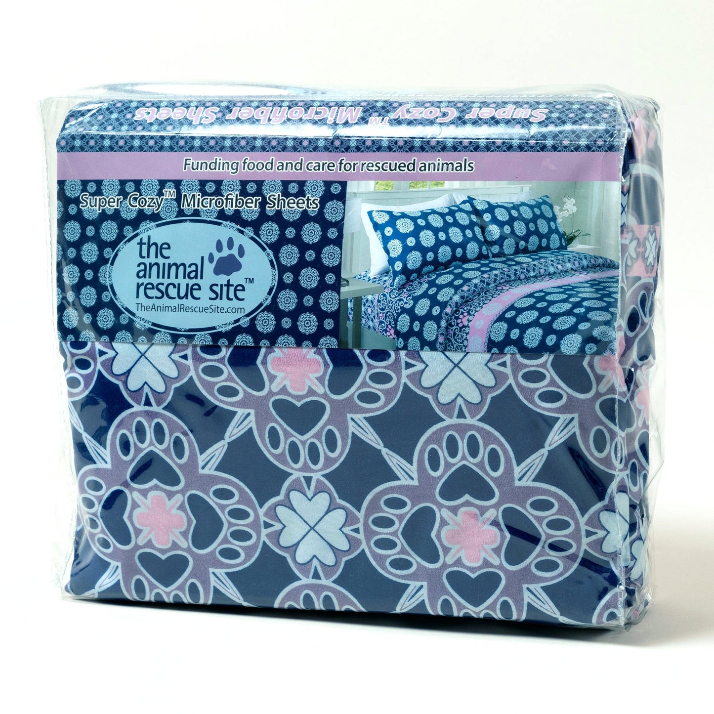 Super Cozy™ Perfectly Patterned Paws Sheet Set