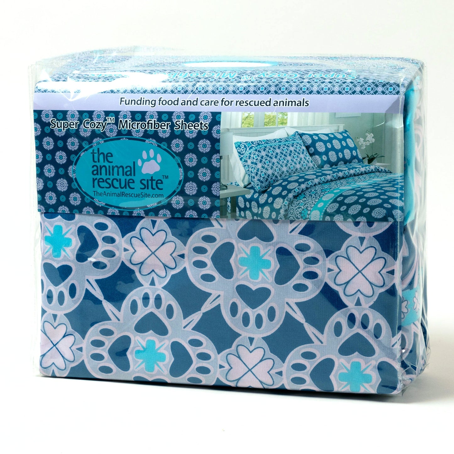 Super Cozy™ Perfectly Patterned Paws Sheet Set