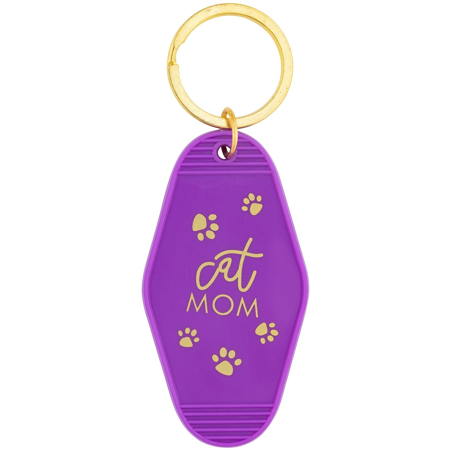 Pet Mom Vintage Style Keychain