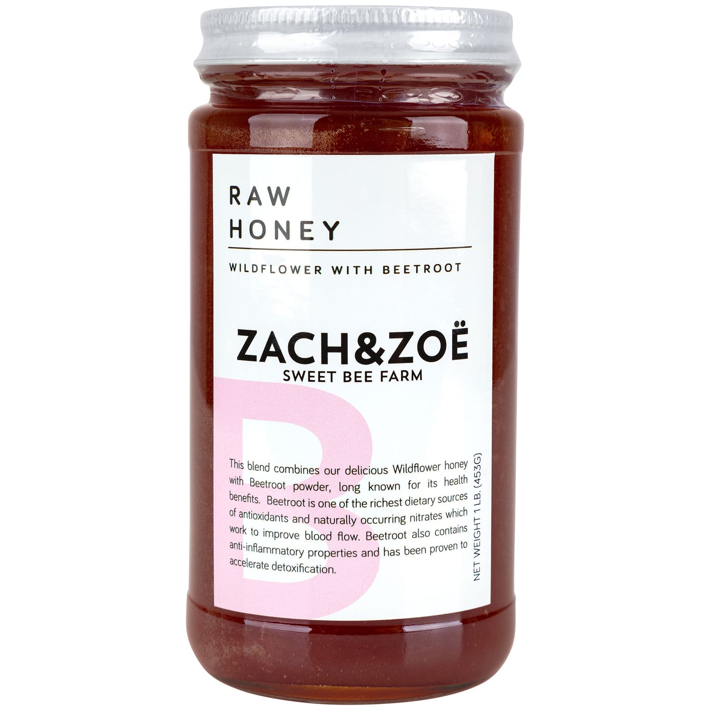 Zach & Zoe Sweet Bee Farm Raw Honey