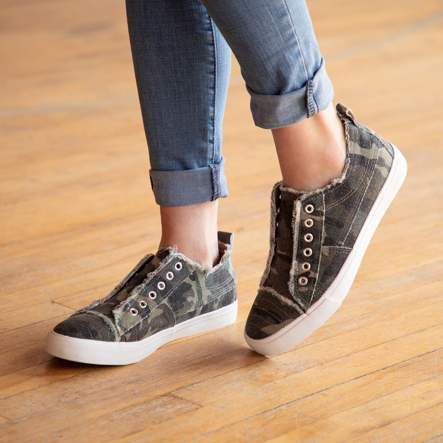 Girlie Girl™ Slip-On Canvas Sneakers