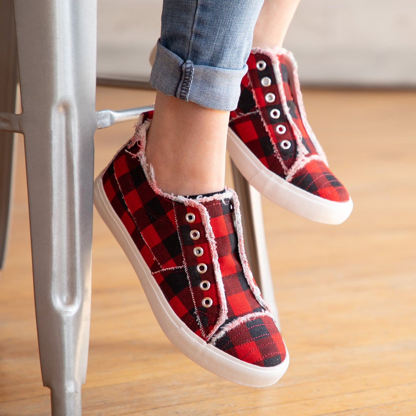 Girlie Girl™ Slip-On Canvas Sneakers