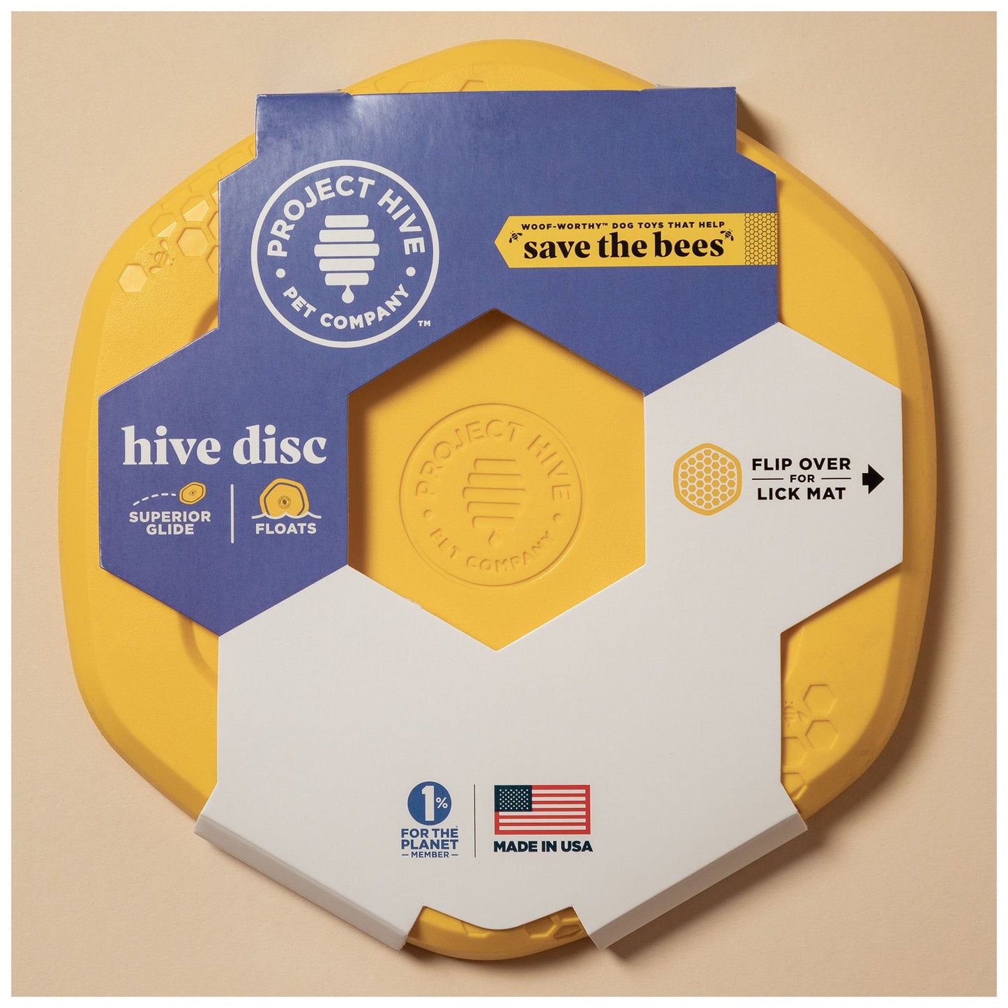 Project Hive™ Hive Dog Disc Toy