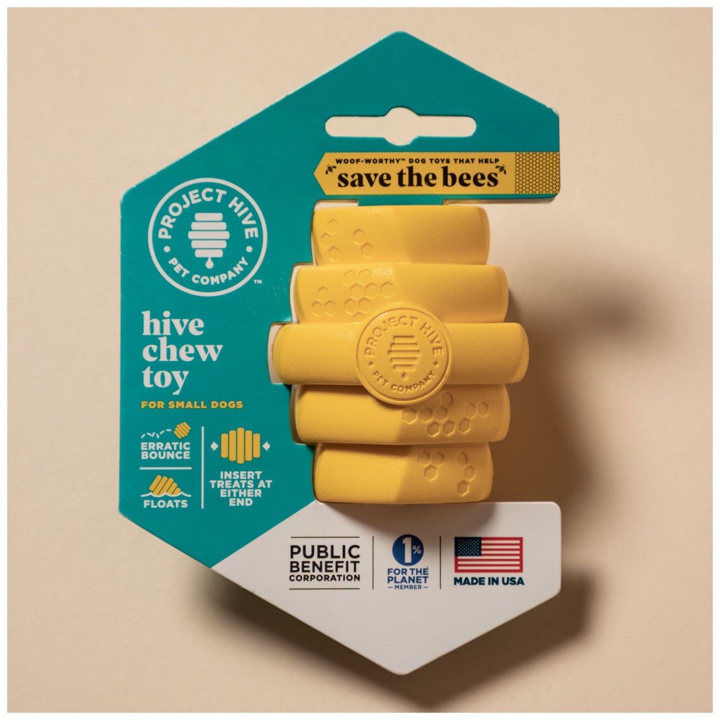 Project Hive™ Hive Dog Chew Toy
