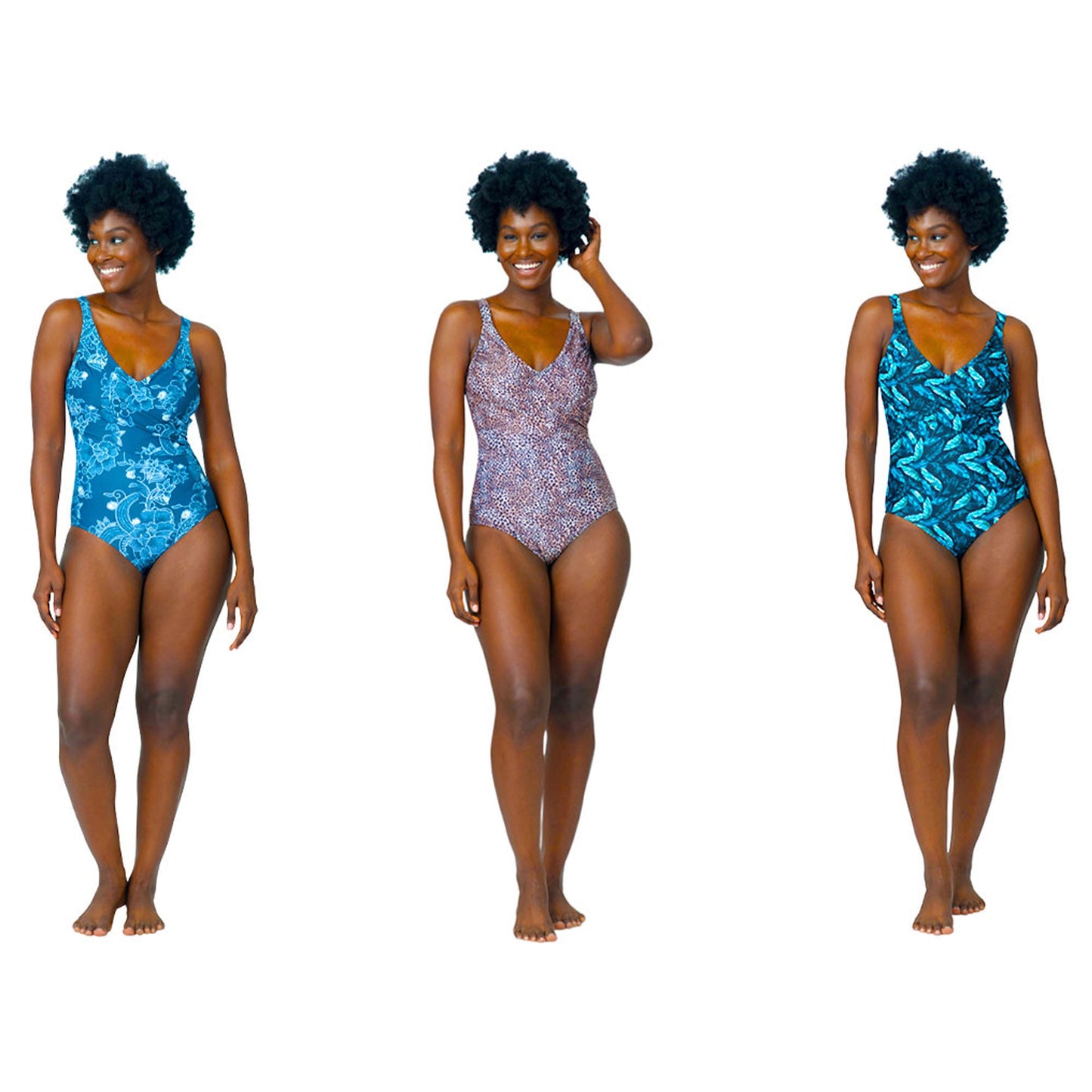 Caribbean Sand™ Full Coverage One Piece Swimsuit