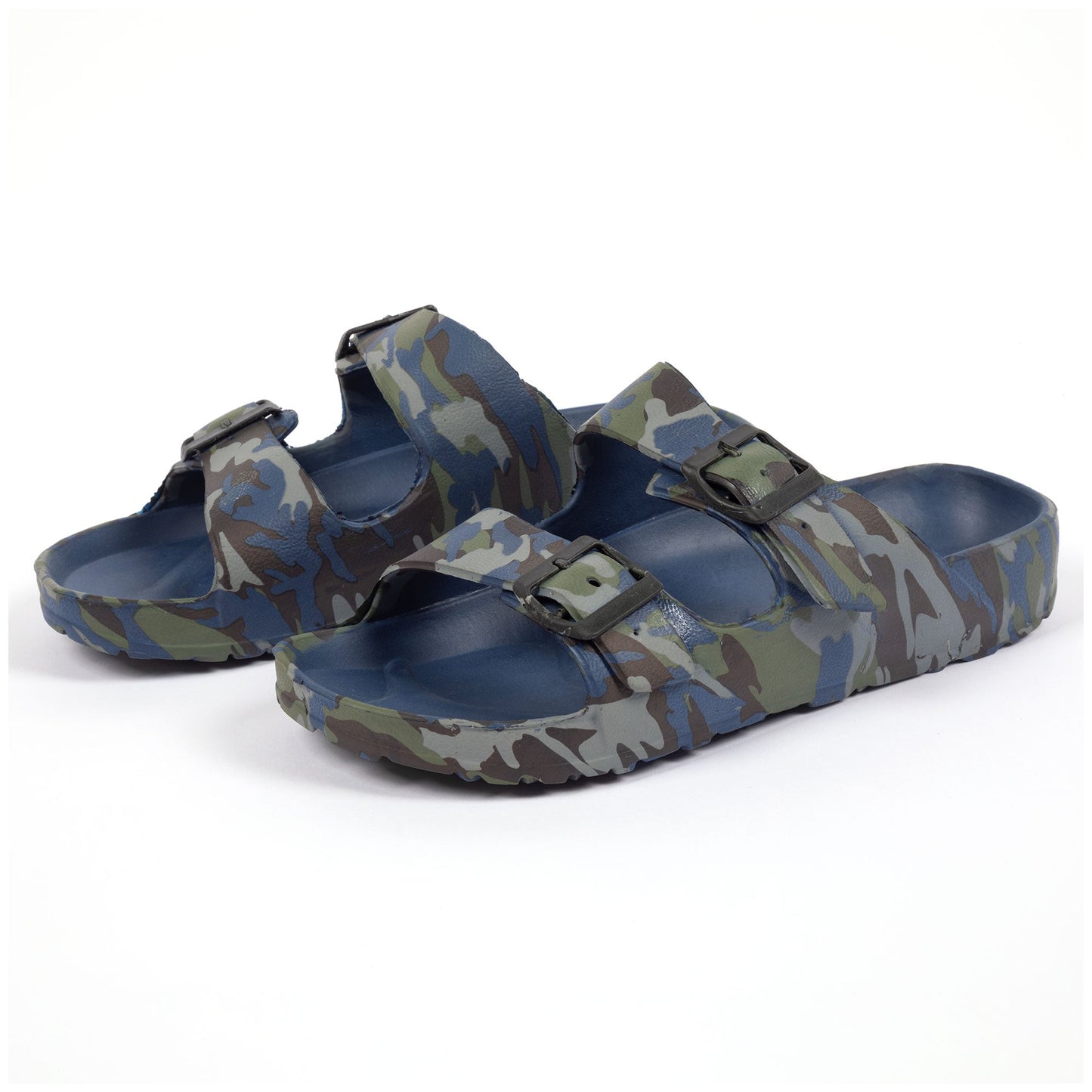 Men's Double Buckle Slide Sandals