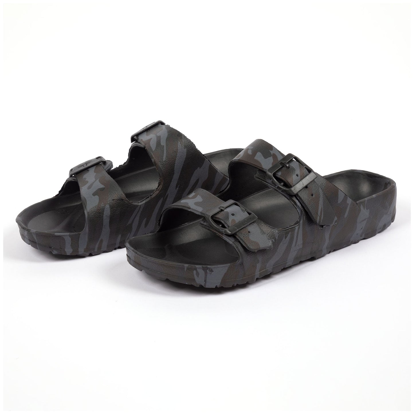 Men's Double Buckle Slide Sandals