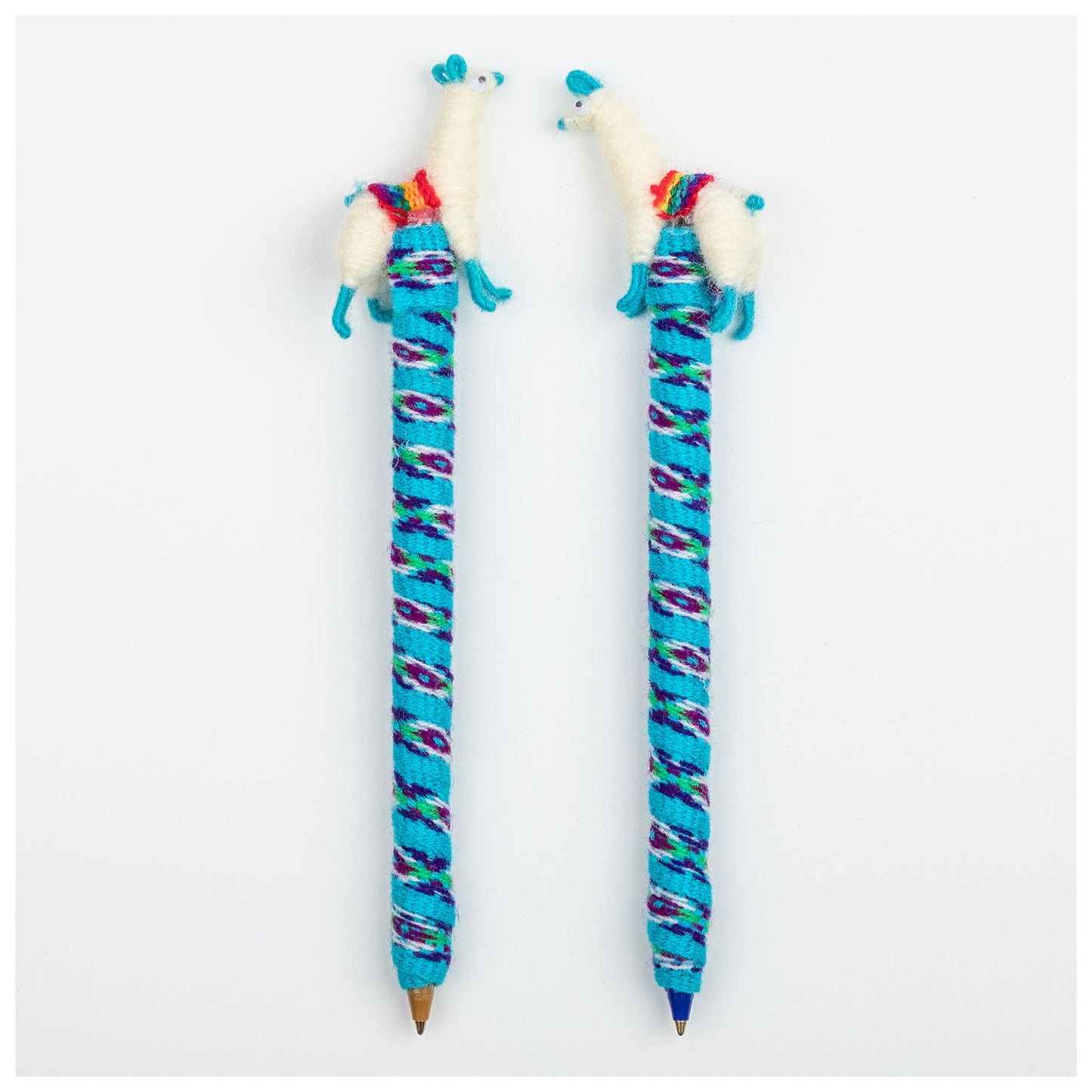 Cute Llama Handmade Pen - Set of 2