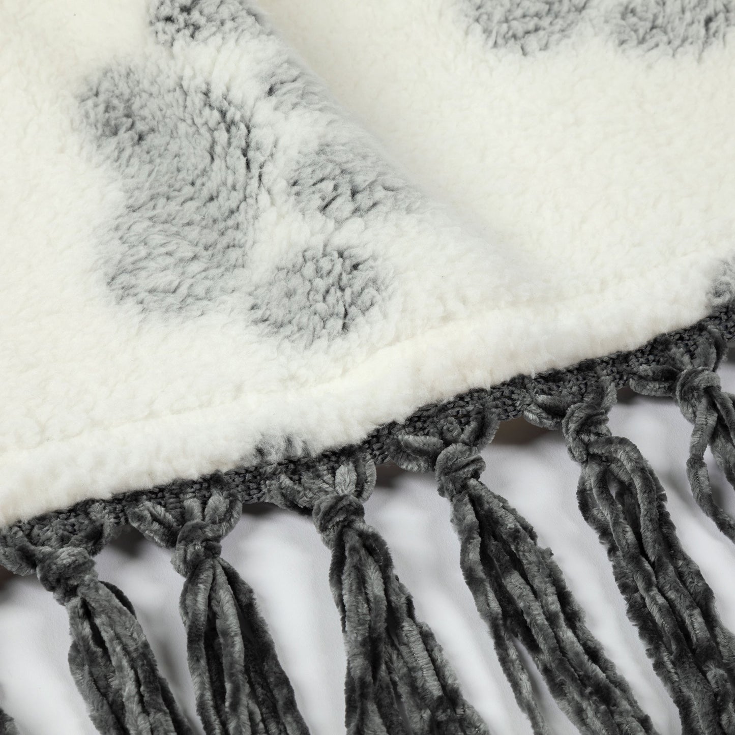 Super Cozy™ Prints of Paws Sherpa Throw Blanket
