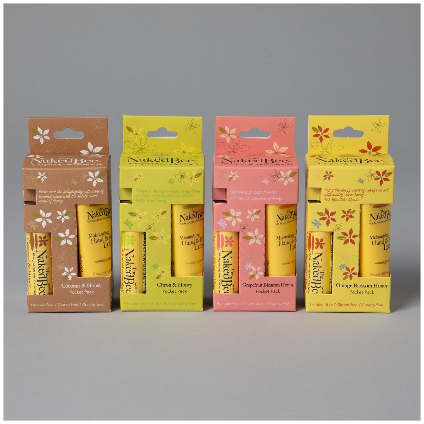 The Naked Bee® Honey Pocket Pack