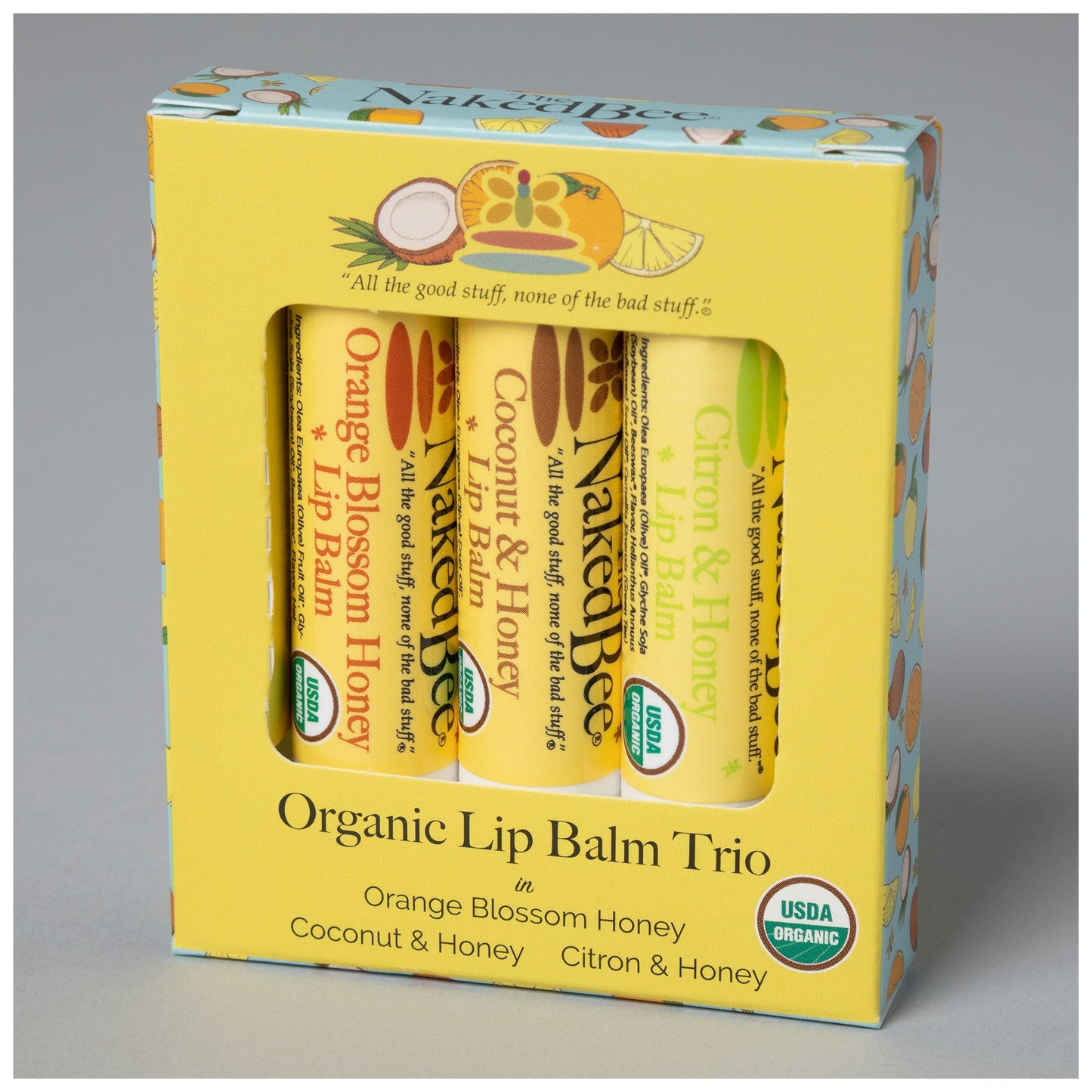 The Naked Bee® Lip Balm Gift Set