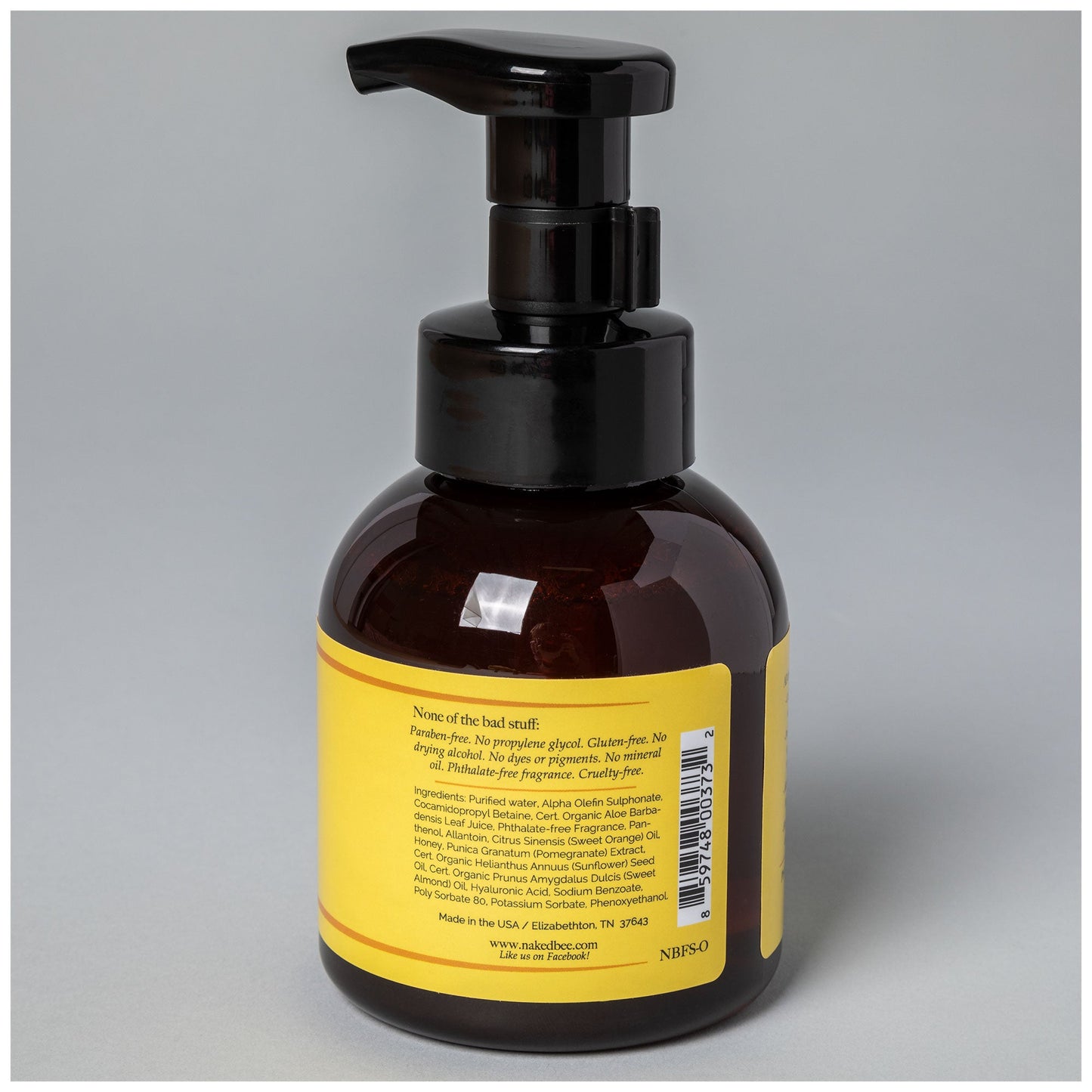 The Naked Bee® Foaming Soap