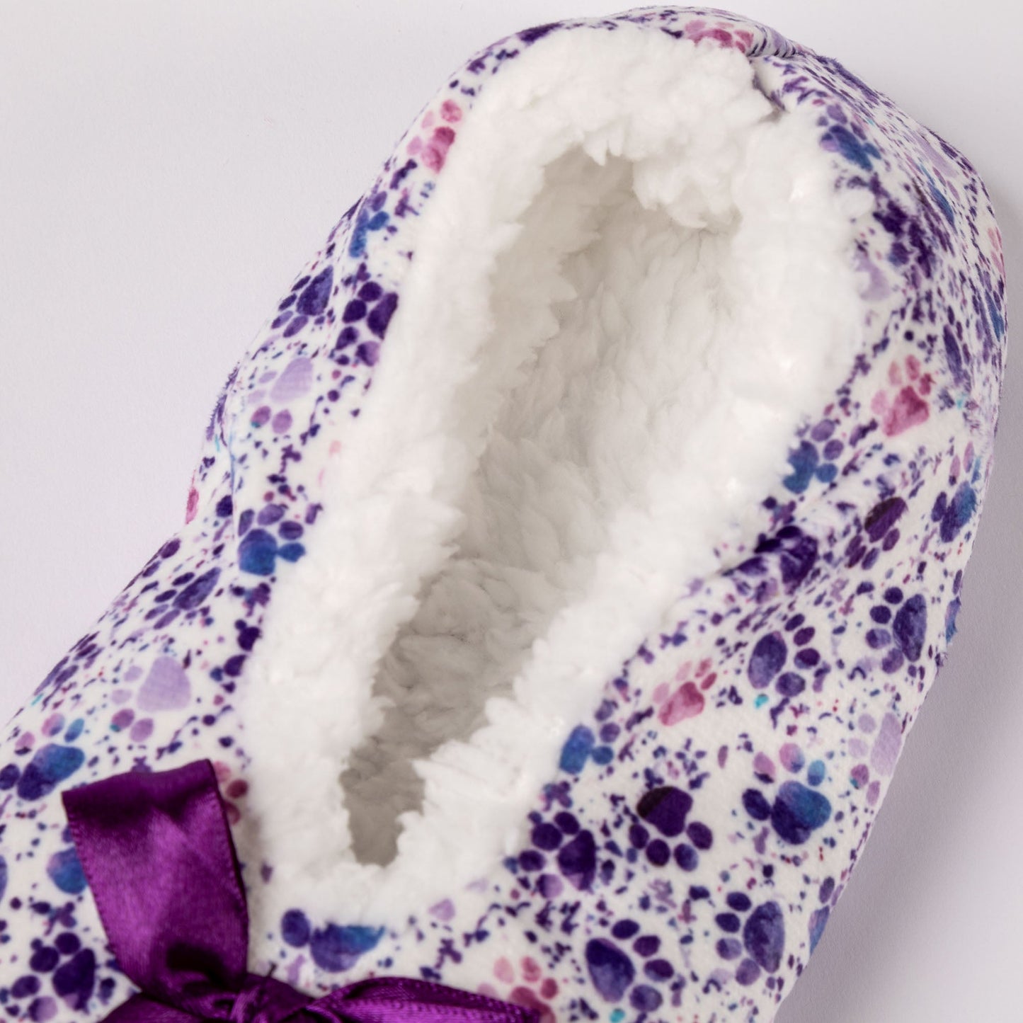 Super Cozy™ Pawsitively Adorable Paw Slippers