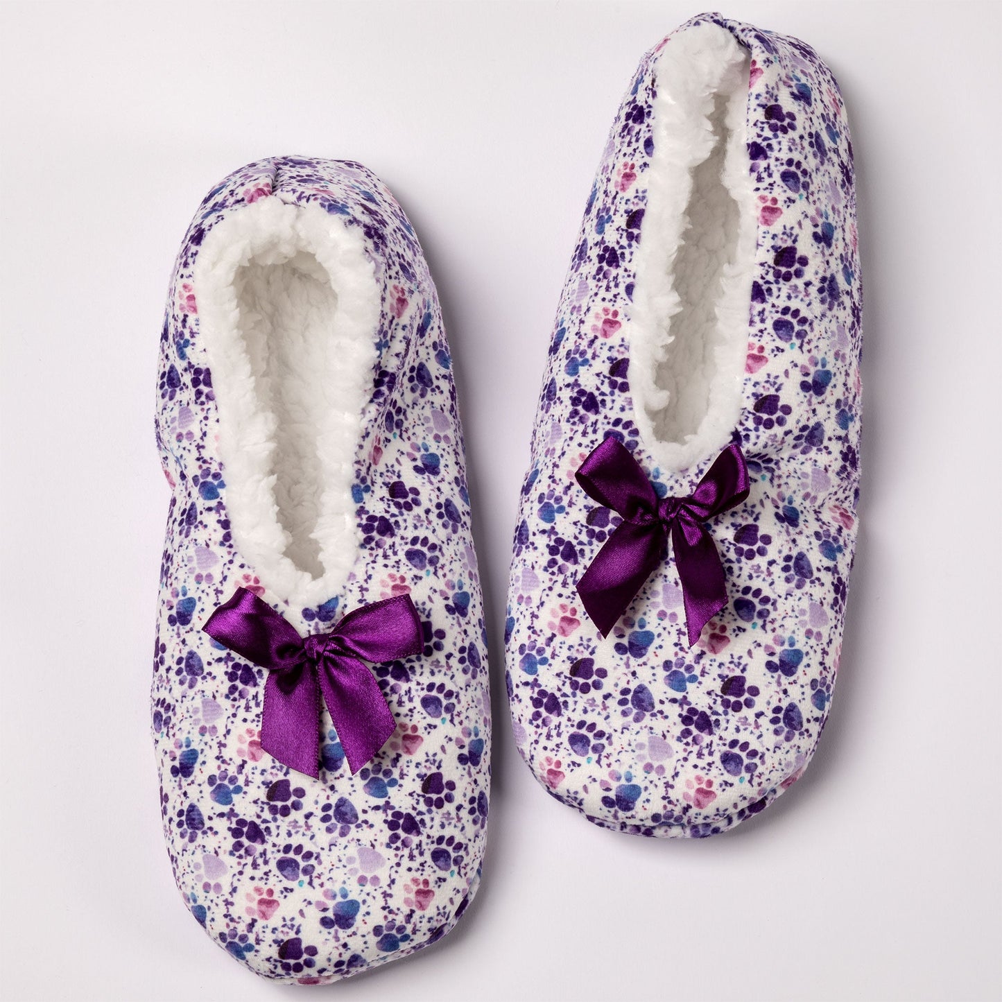 Super Cozy™ Pawsitively Adorable Paw Slippers