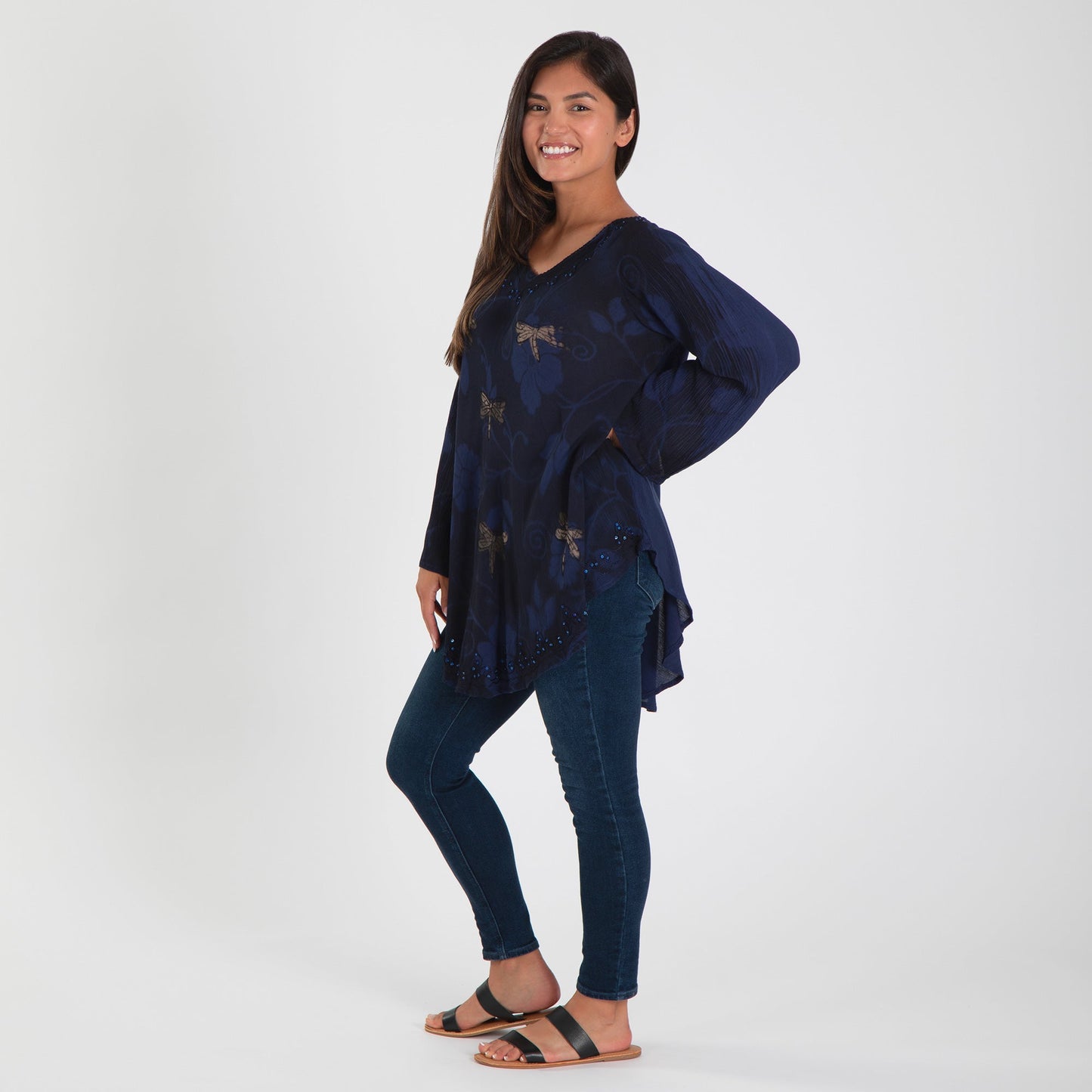 Dragonfly Dance Long Sleeve Tunic
